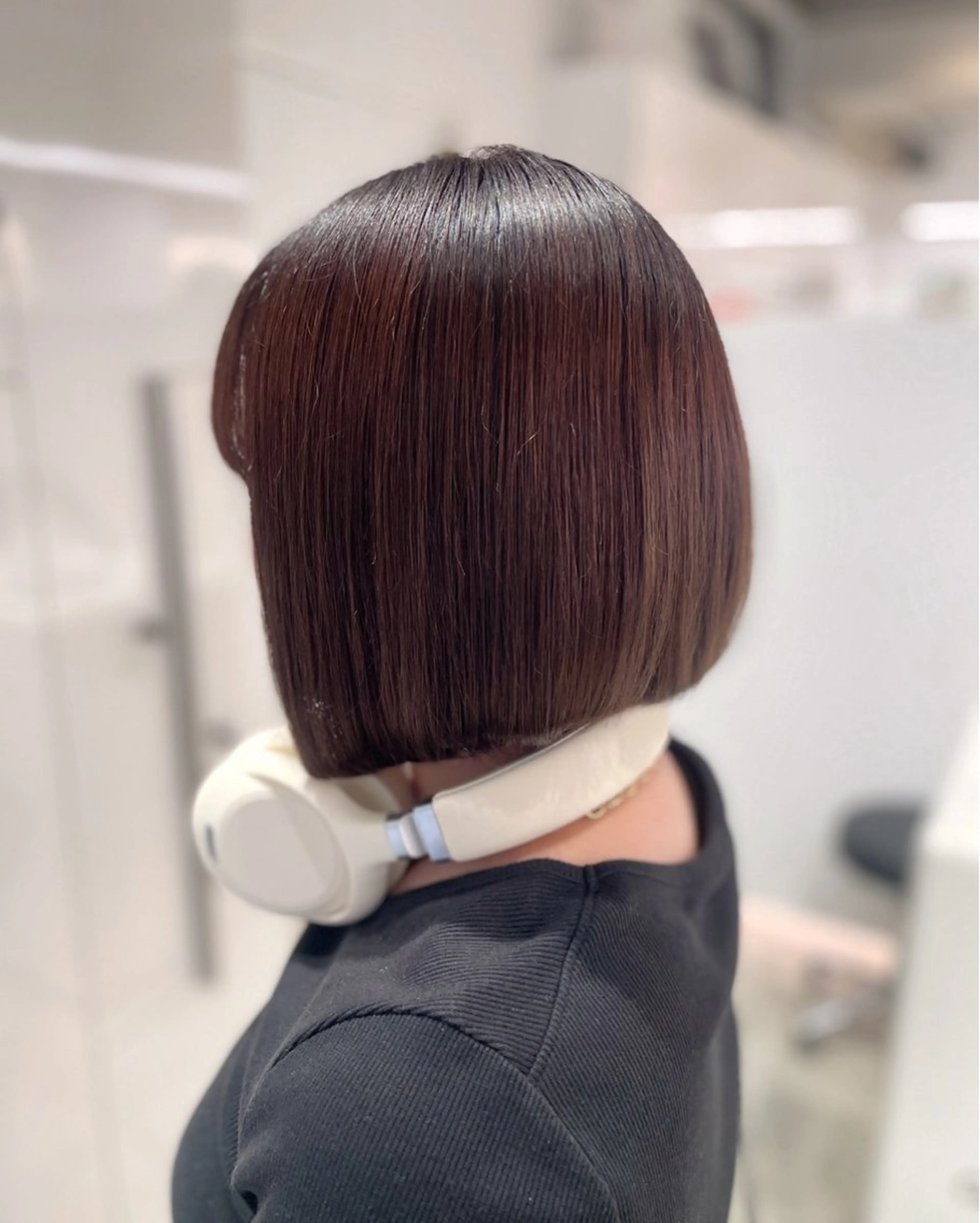 ミディアム 🤍ショートボブ 🤍NANAMI🤍のヘアスタイル