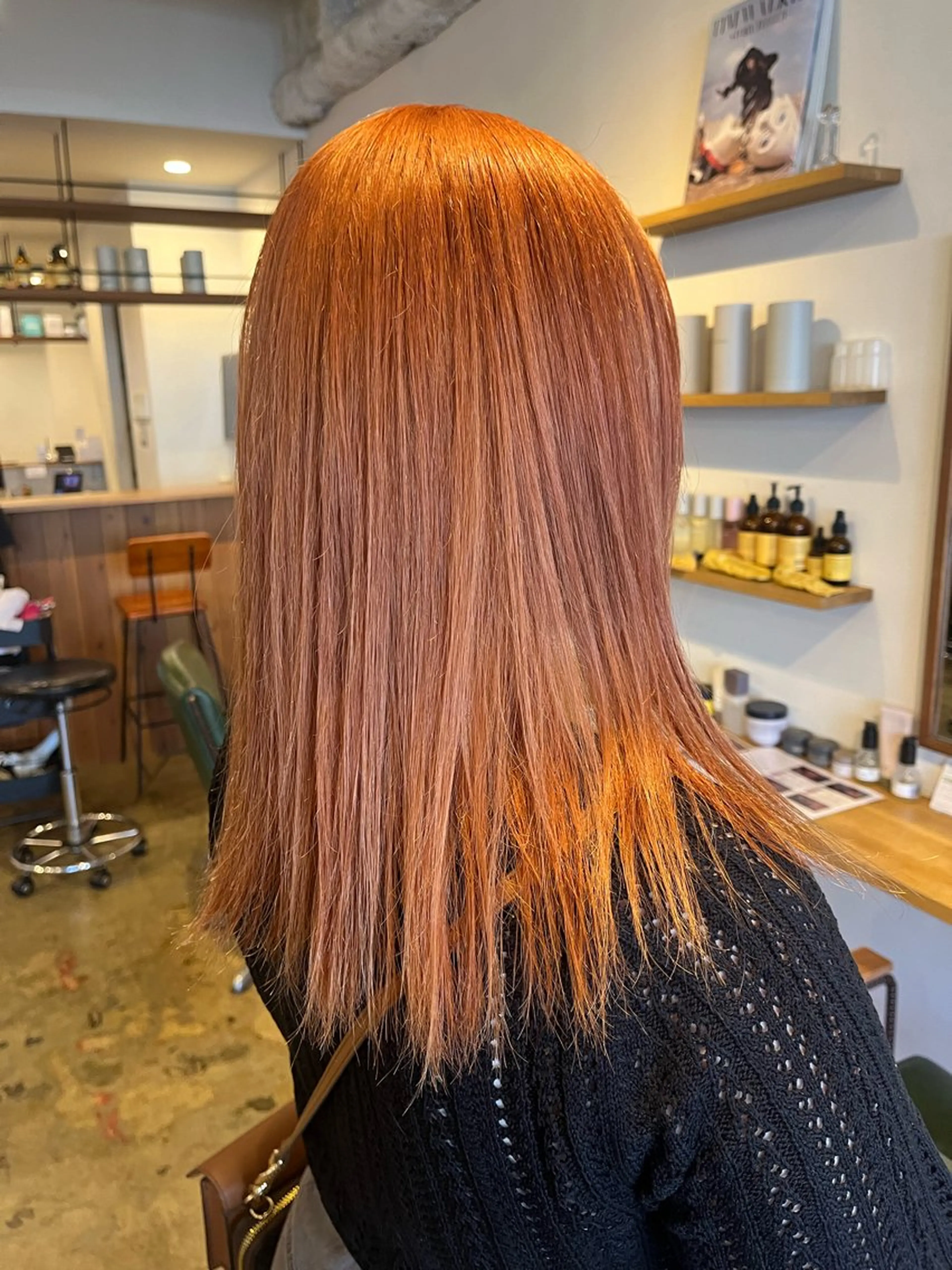 ミディアム カラー china/ボブ /似合わせカラーのヘアスタイル