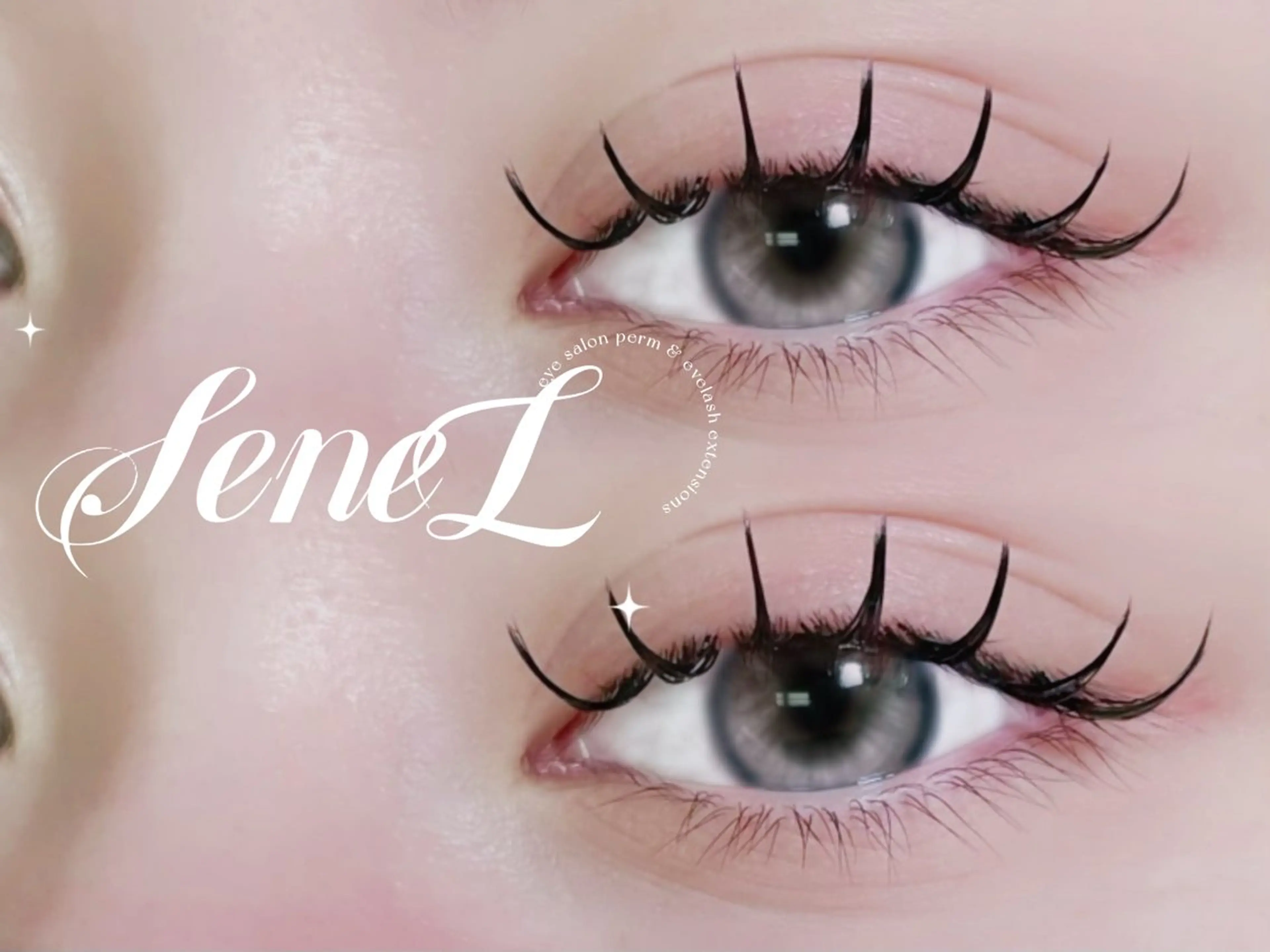 マツエク・マツパ マツエク 大阪梅田 SAKI 韓国風束感まつ毛のマツエク・マツパデザイン