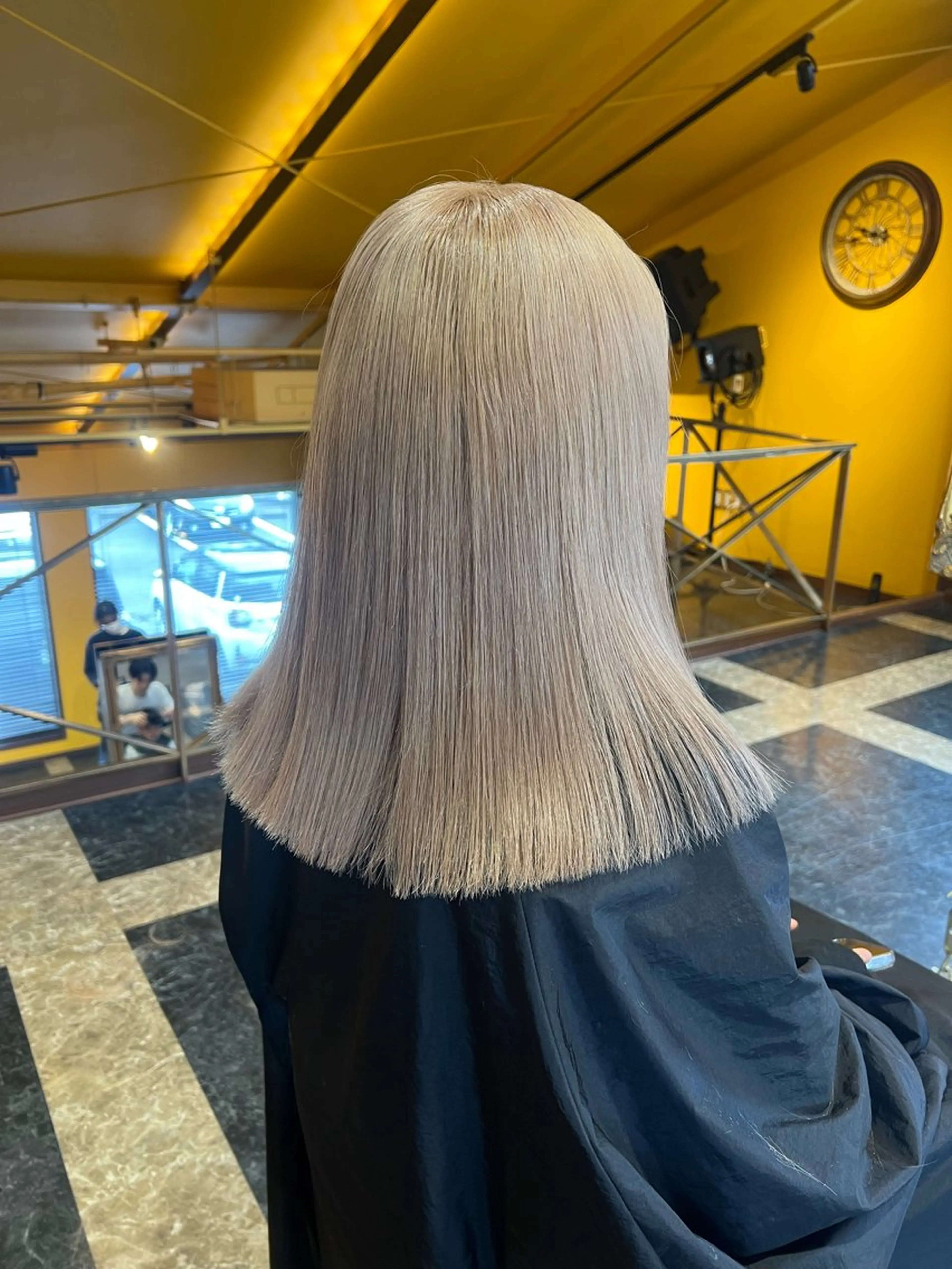 セミロング 平田 和也のヘアスタイル