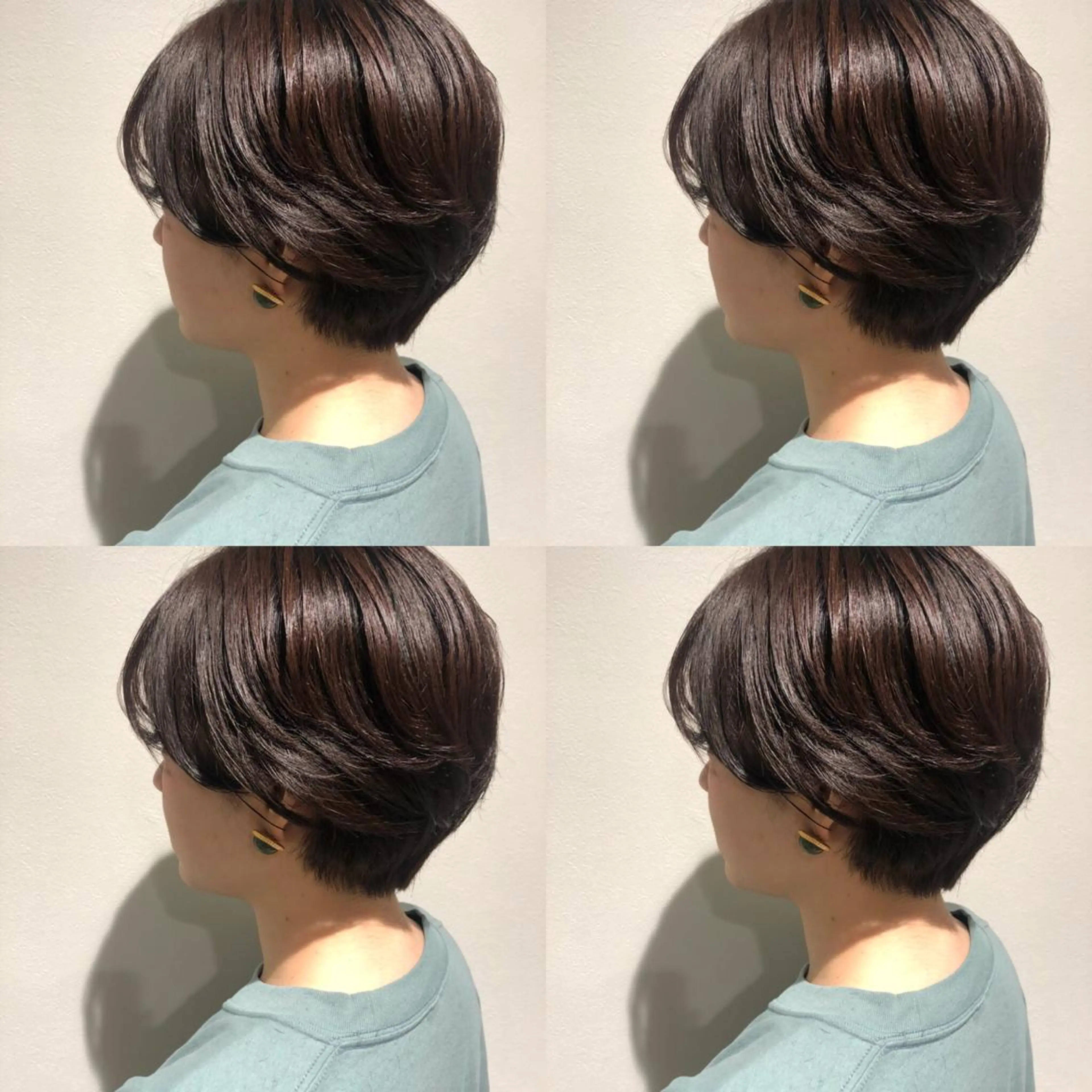 ショート カラー 縮毛矯正 トリートメント ♡美髪•艶髪♡砂川 なつきのヘアスタイル