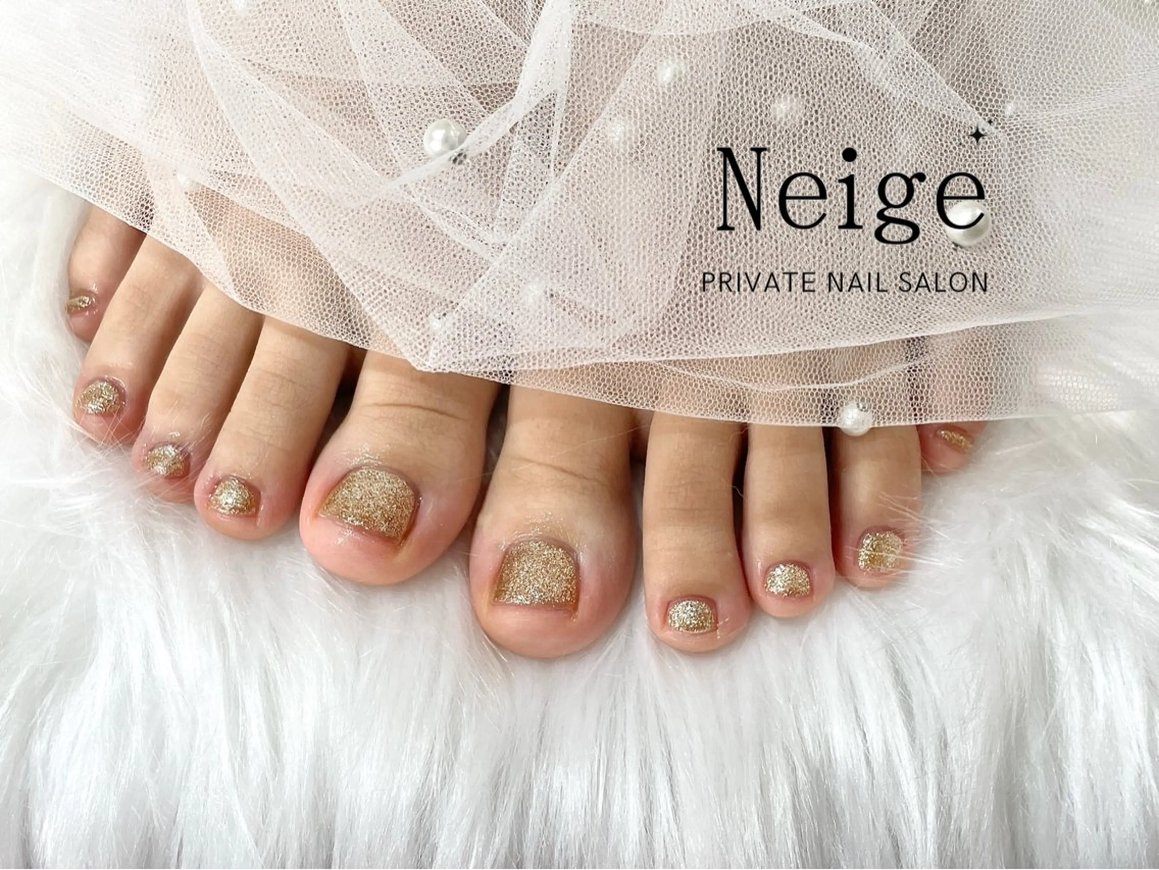 ネイル フットネイル Neige 𓂃 aiのネイルデザイン