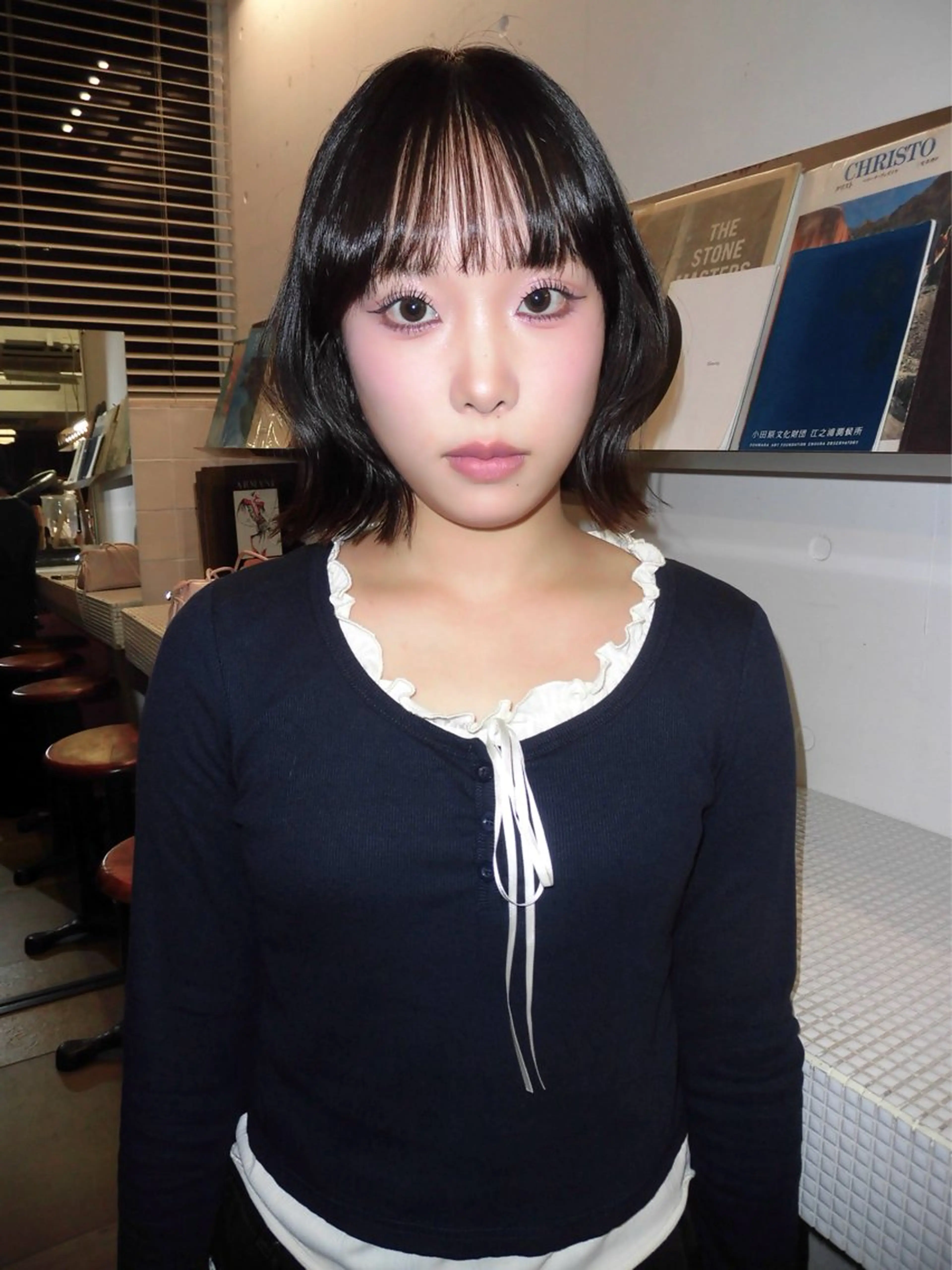 ショート ボブ 工藤 姫和のヘアスタイル