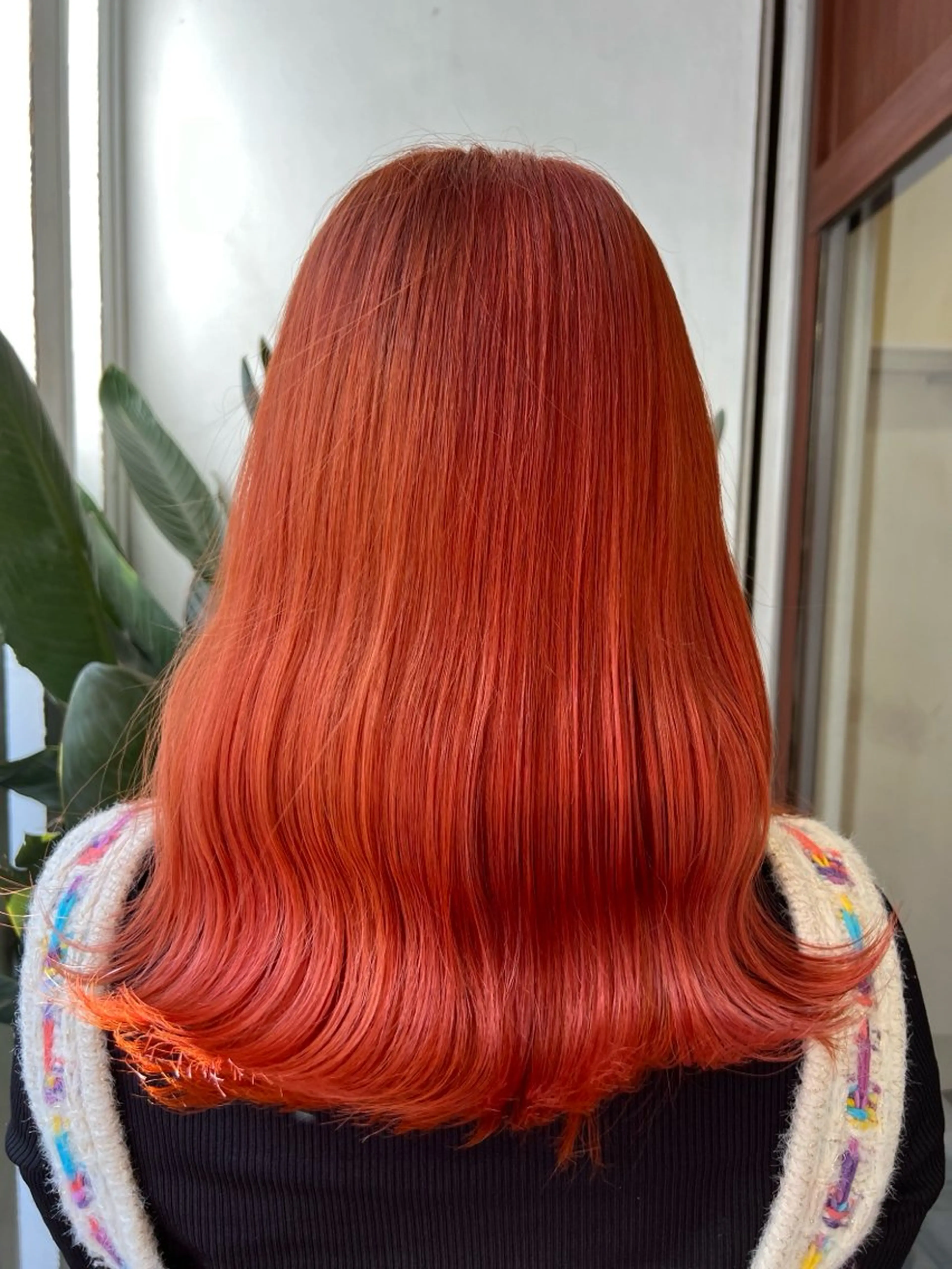 ロング カラー 齋藤 ゆずのヘアスタイル