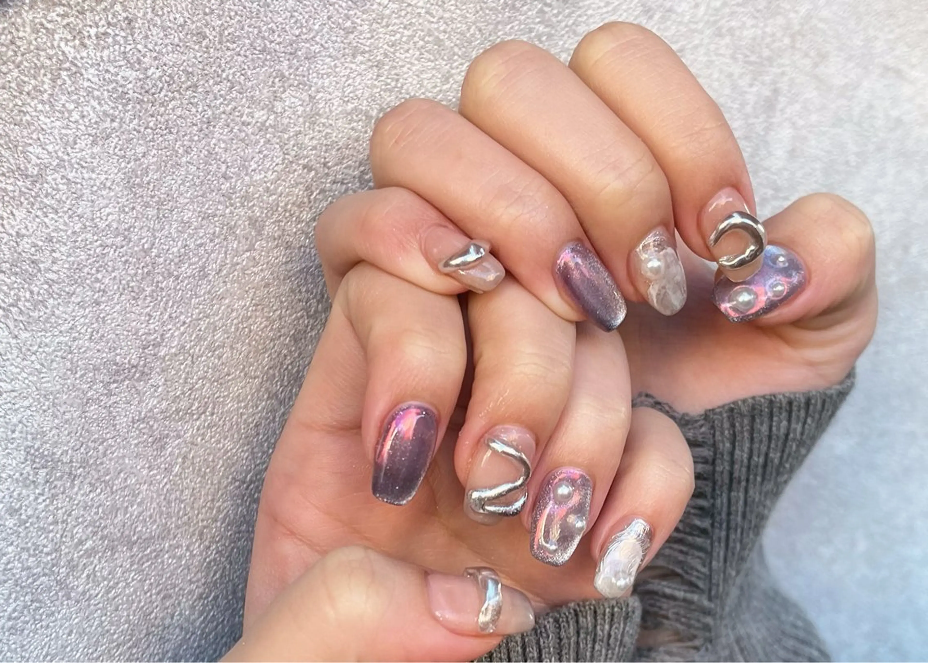 ネイル 【AO】nail 💎ayameのネイルデザイン