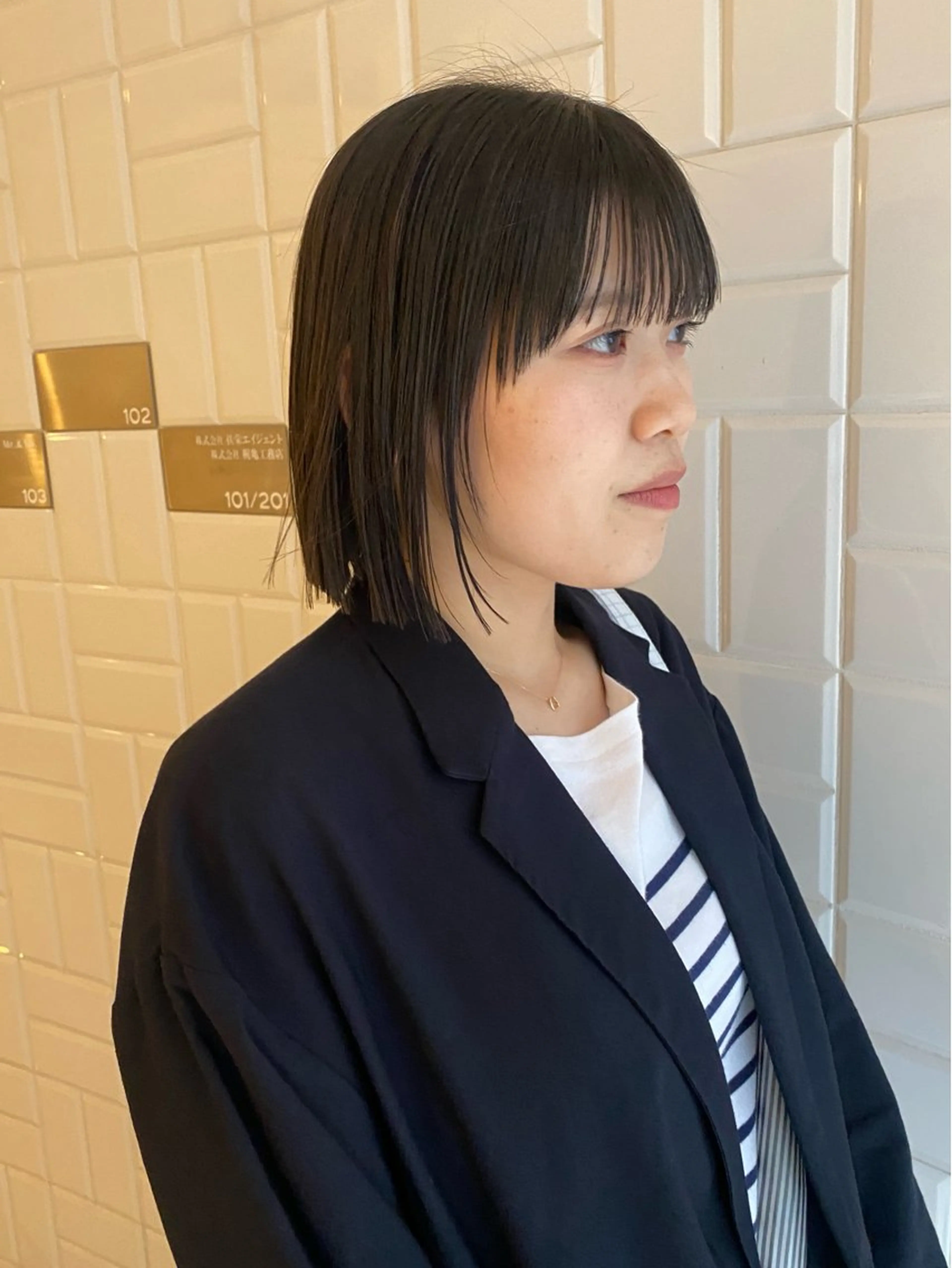 ショート みやけ ひなのヘアスタイル