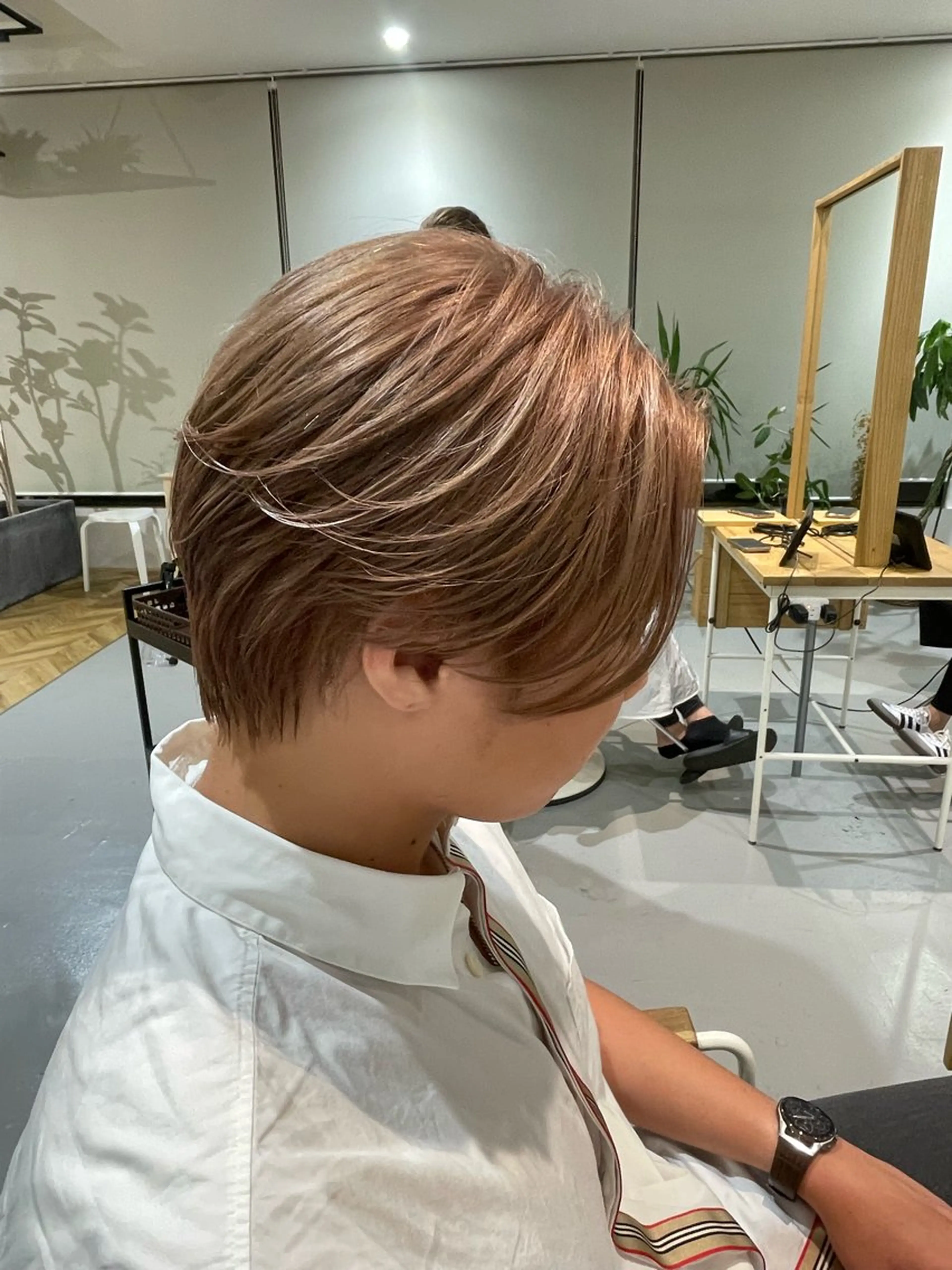 ミディアム メンズ 樋口 令惟のヘアスタイル