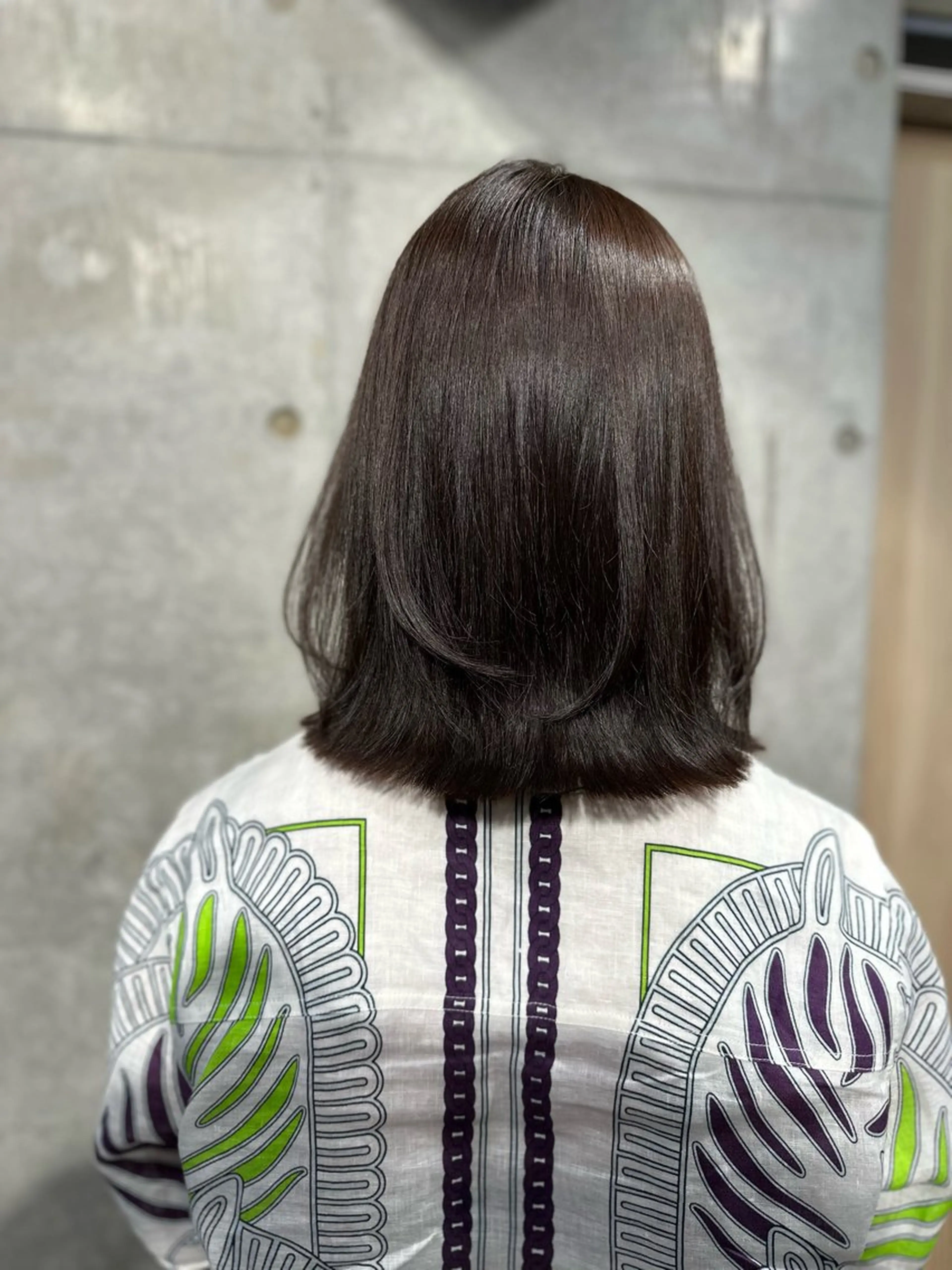 ミディアム カラー アディクシーカラー ブリーチ ケアブリーチ ダブルカラー イヤリングカラー DAIKIベージュ 🍂レイヤーカットのヘアスタイル