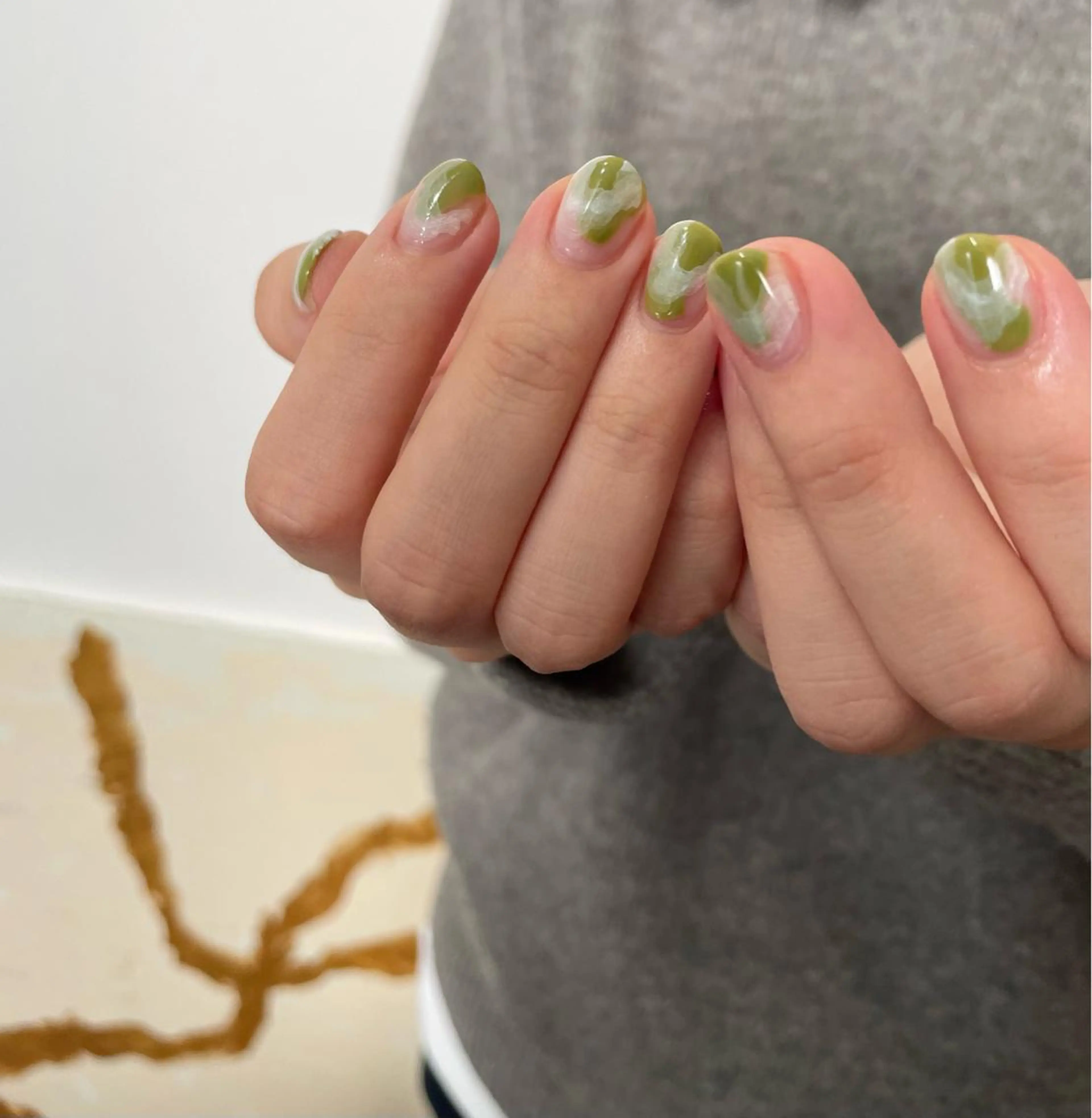 ネイル ハンドネイル フットネイル kiii.__ ✴︎*のネイルデザイン