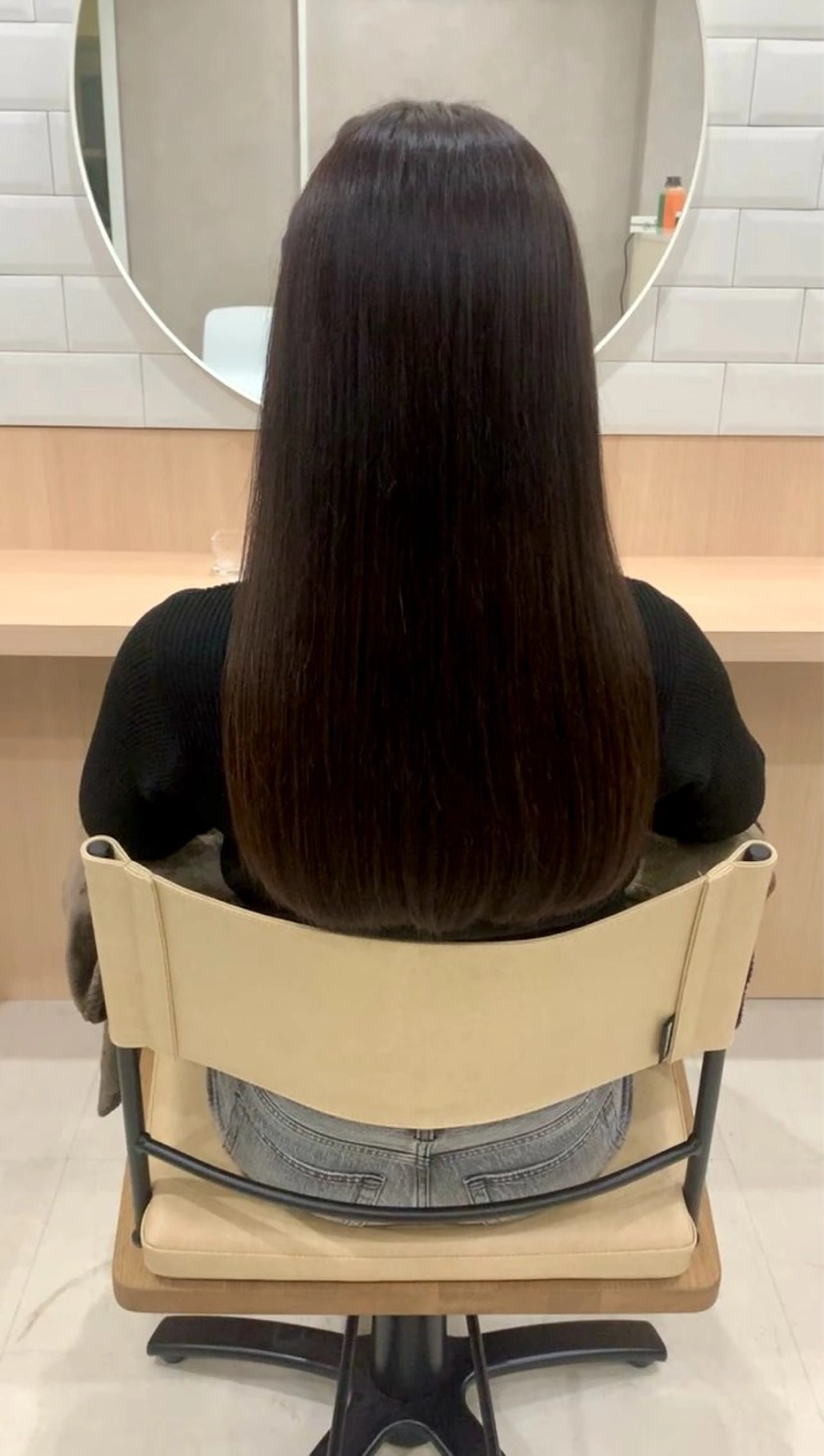 ロング カラー 田中 怜菜のヘアスタイル