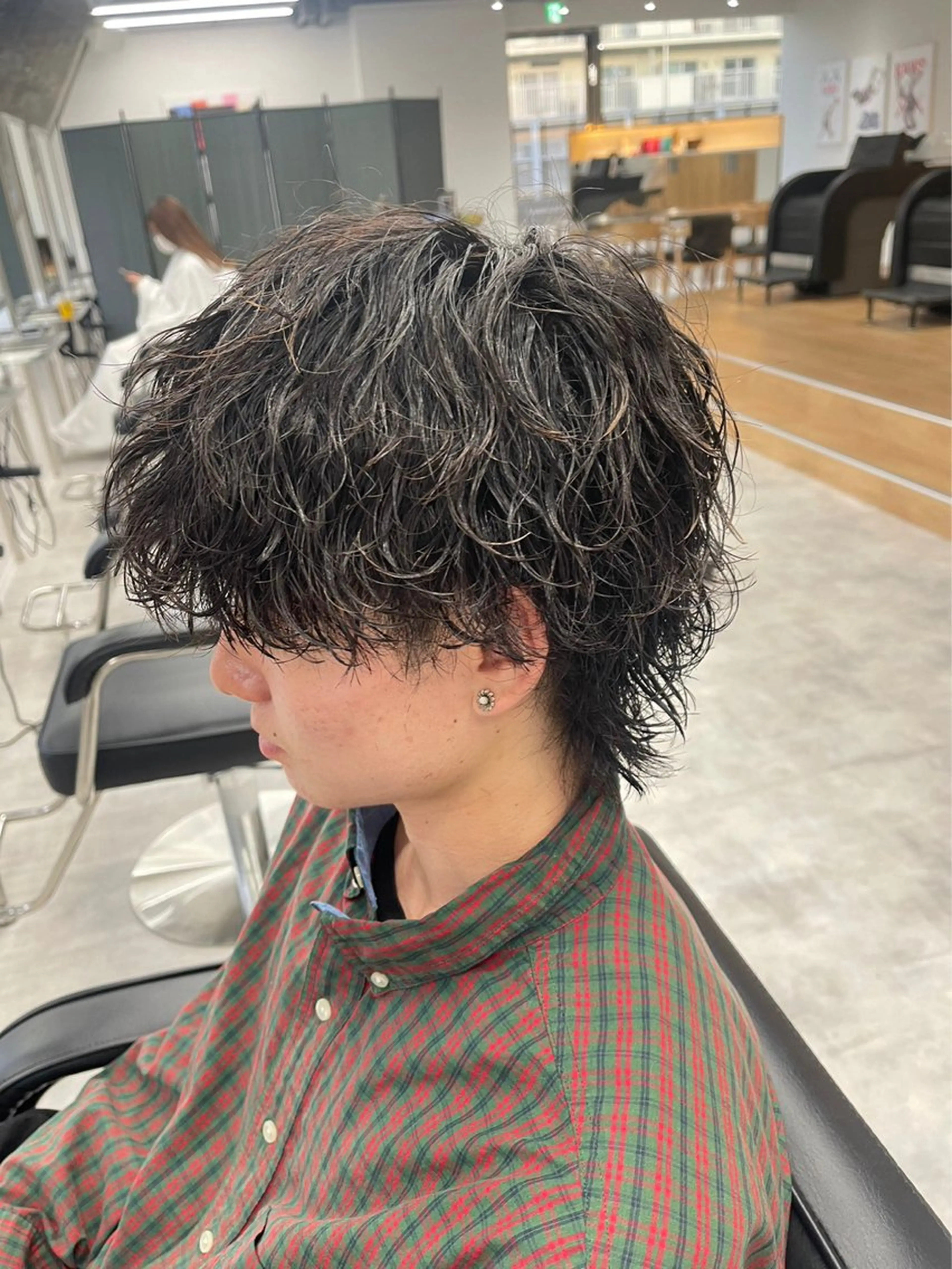 パーマ メンズ メンズパーマ/新潟/ 万代/高橋悠叶のヘアスタイル