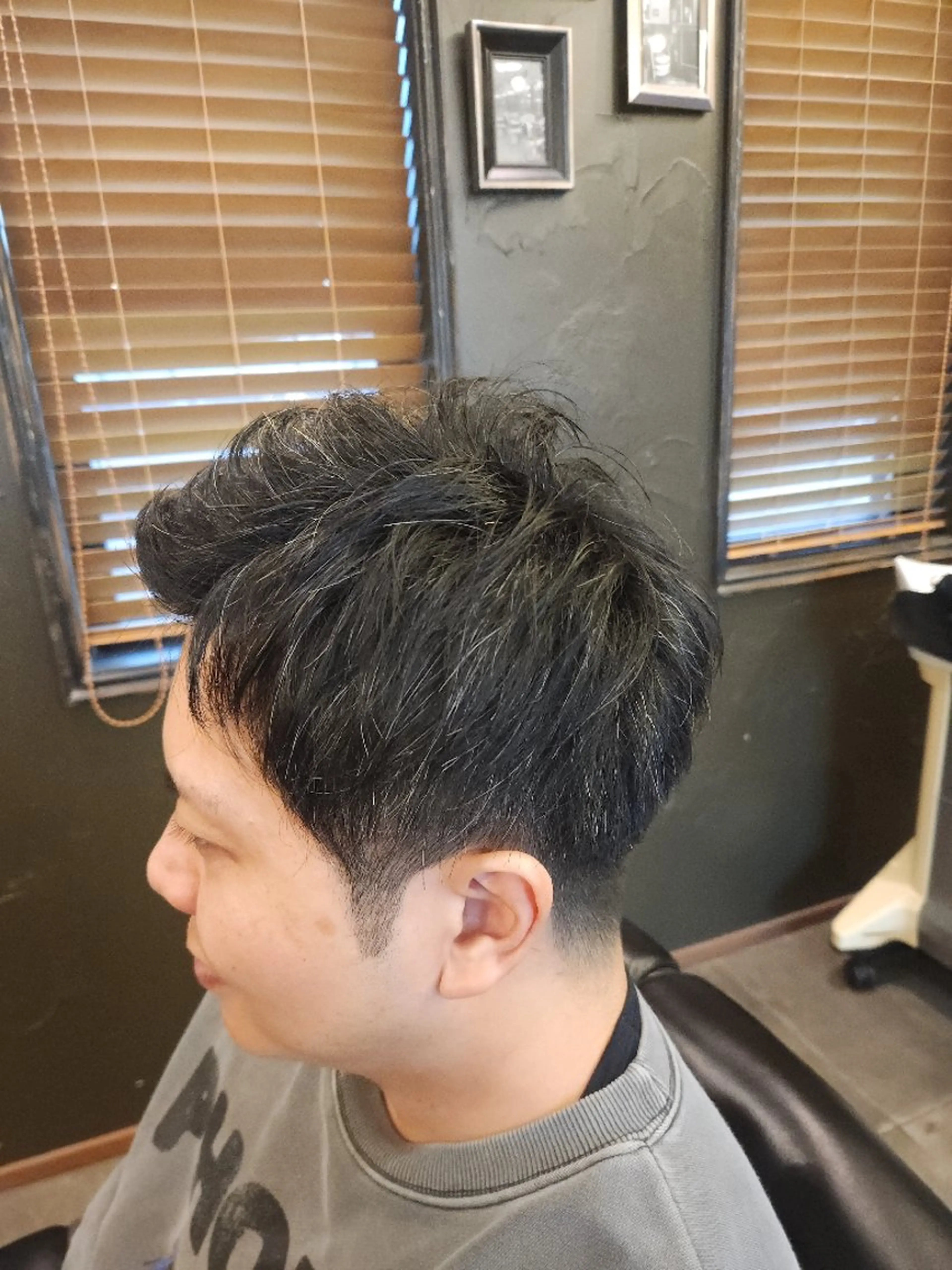 ショート メンズ カット 加賀美 優斗のヘアスタイル