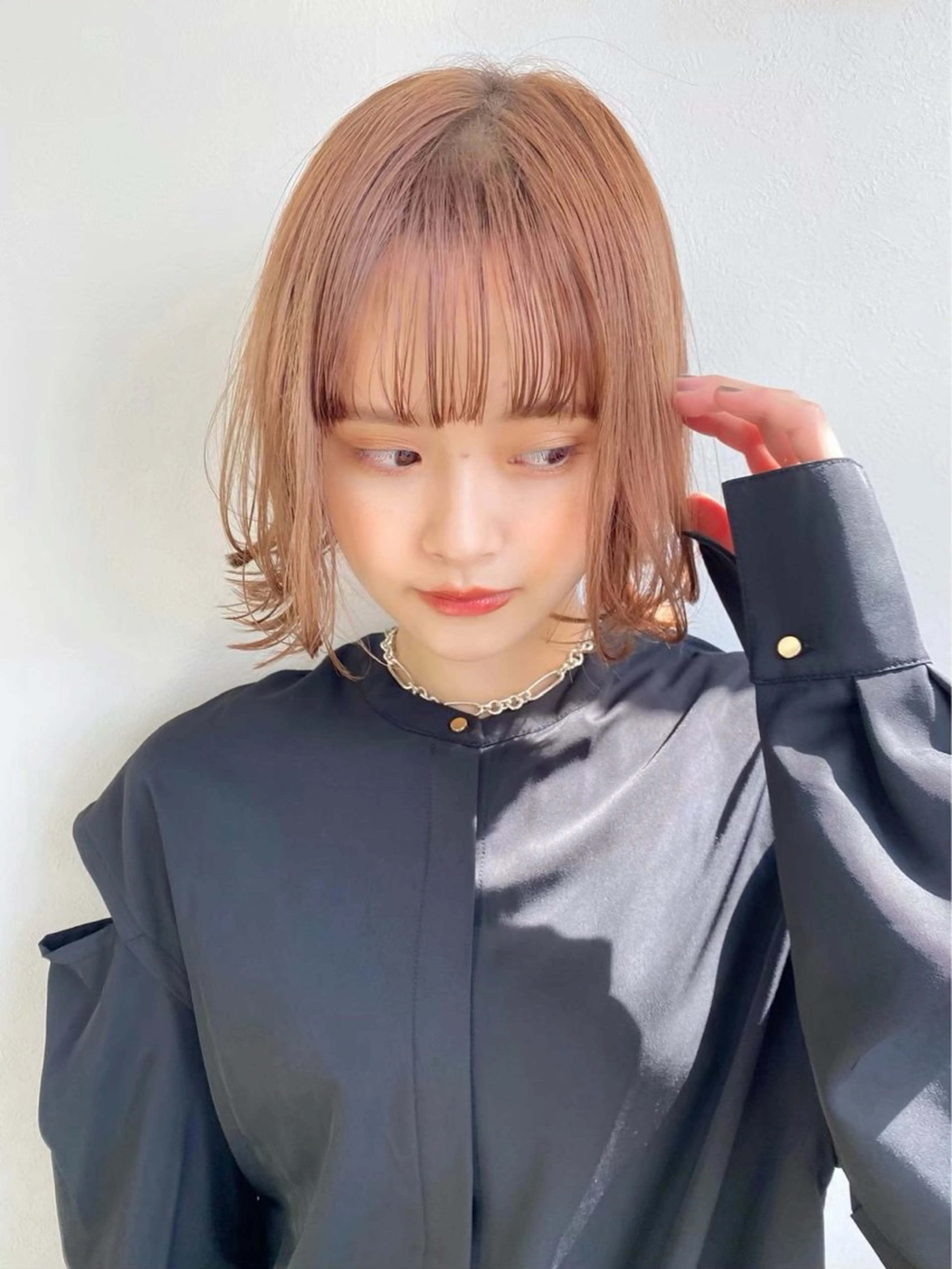 ミディアム カラー パーマ ヘアアレンジ 💐Mauve世田谷 / akariのヘアスタイル