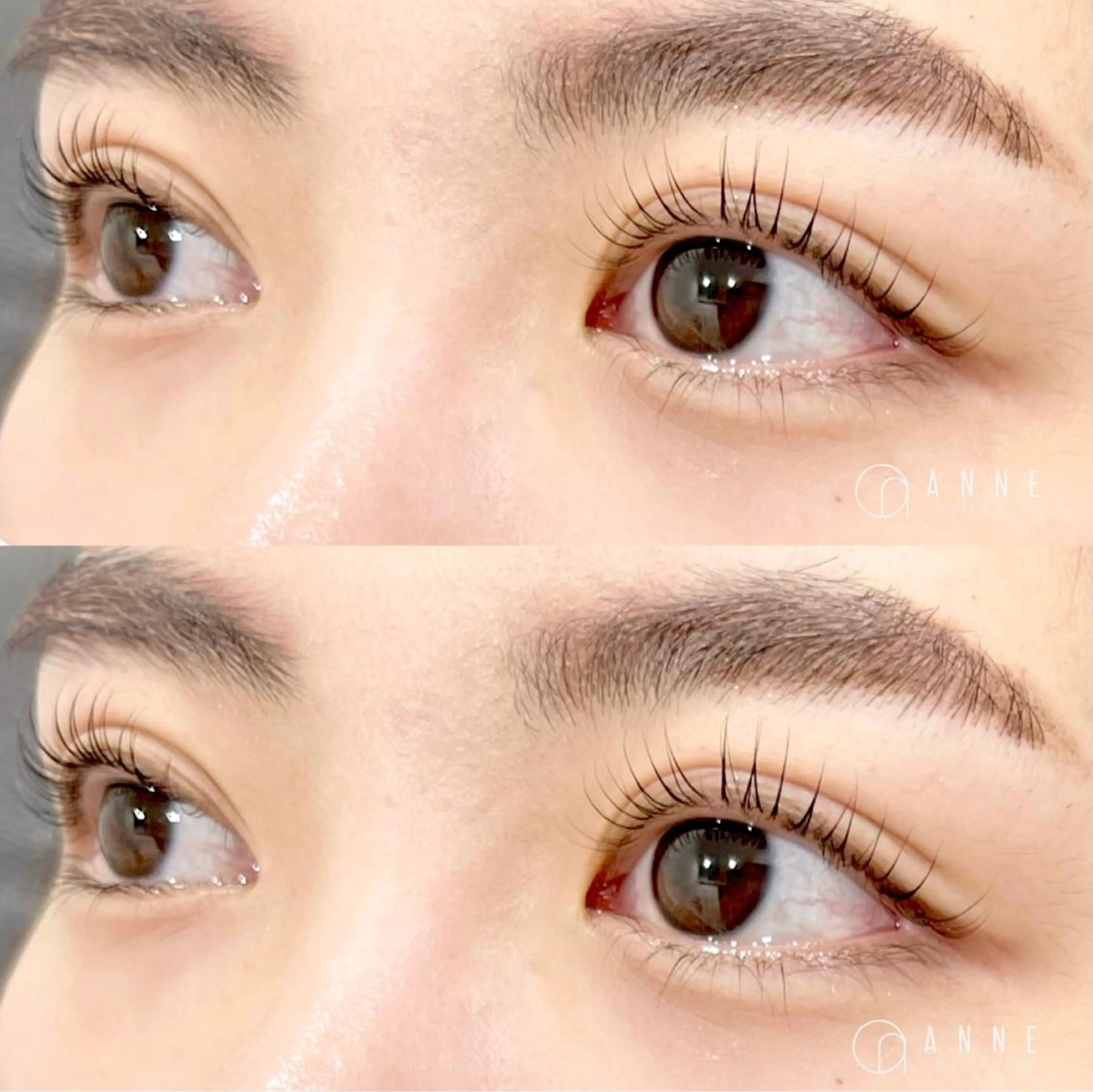 マツエク・マツパ パリジェンヌラッシュリフト 一重×まつ毛パーマ マツパ ANNE梅田ALLYS店所属・高松 せりなのマツエク・マツパデザイン