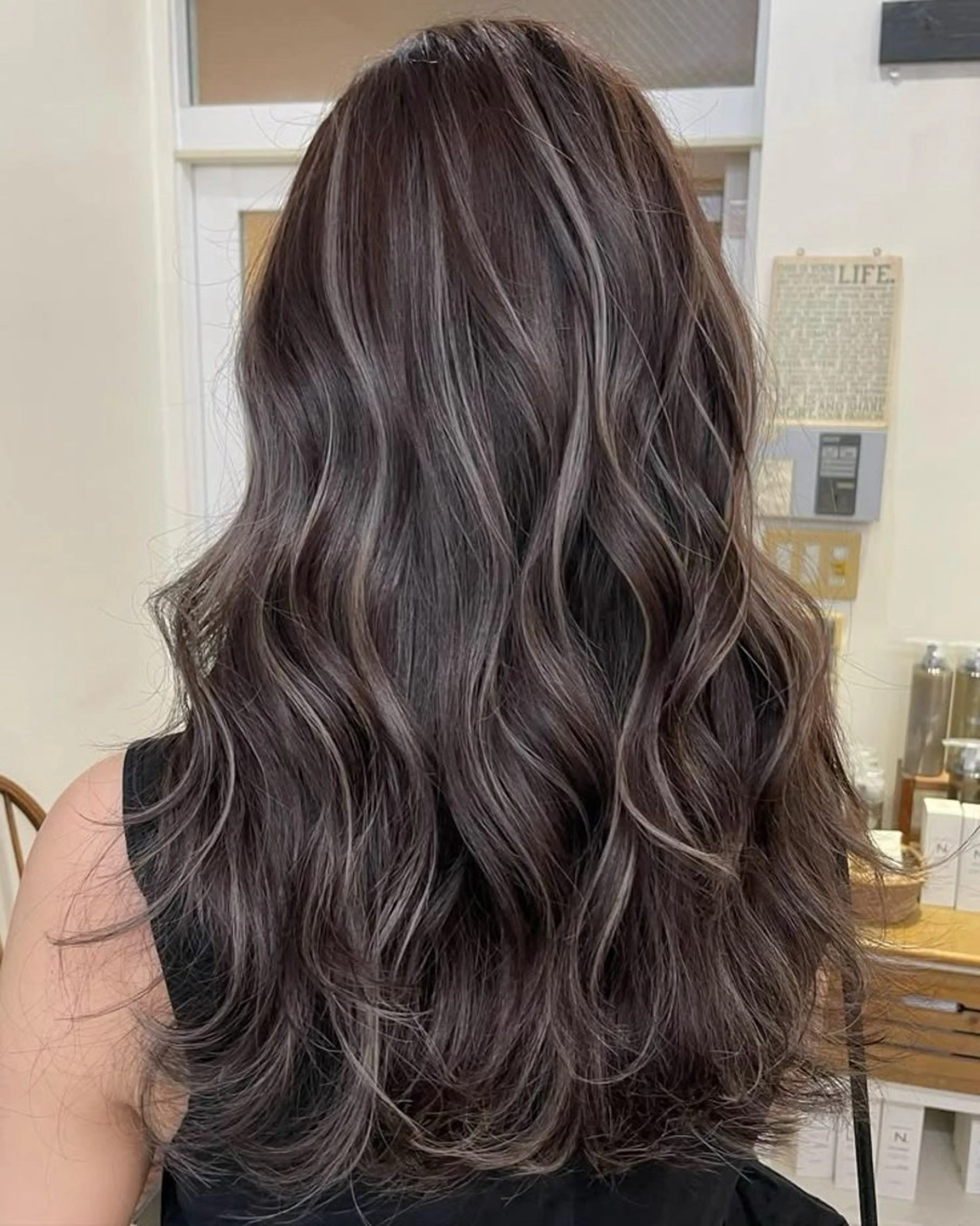 ロング エクステニスト北千住 ユリのヘアスタイル