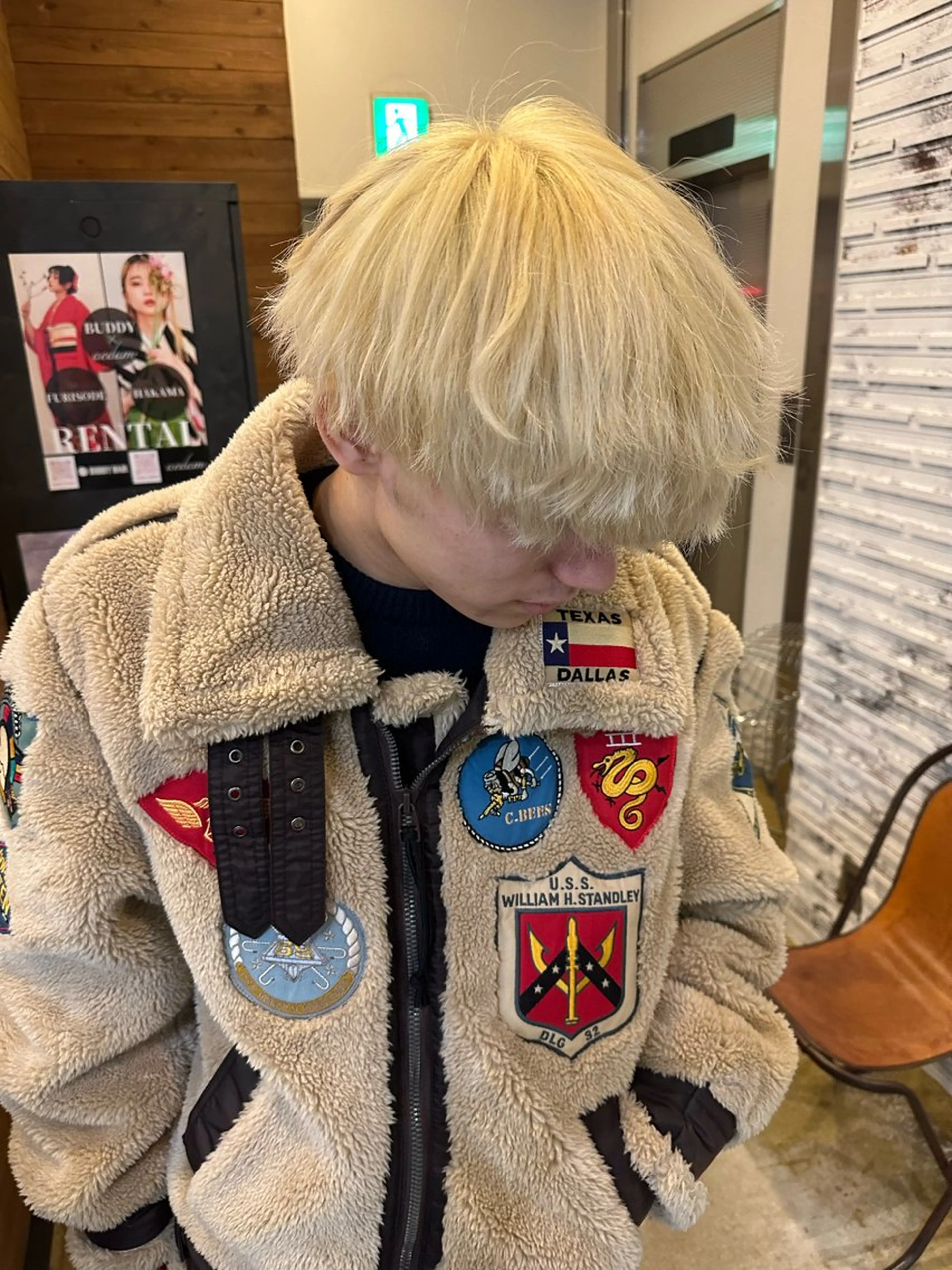 メンズ メンズブリーチ 酒徳 唯斗のヘアスタイル