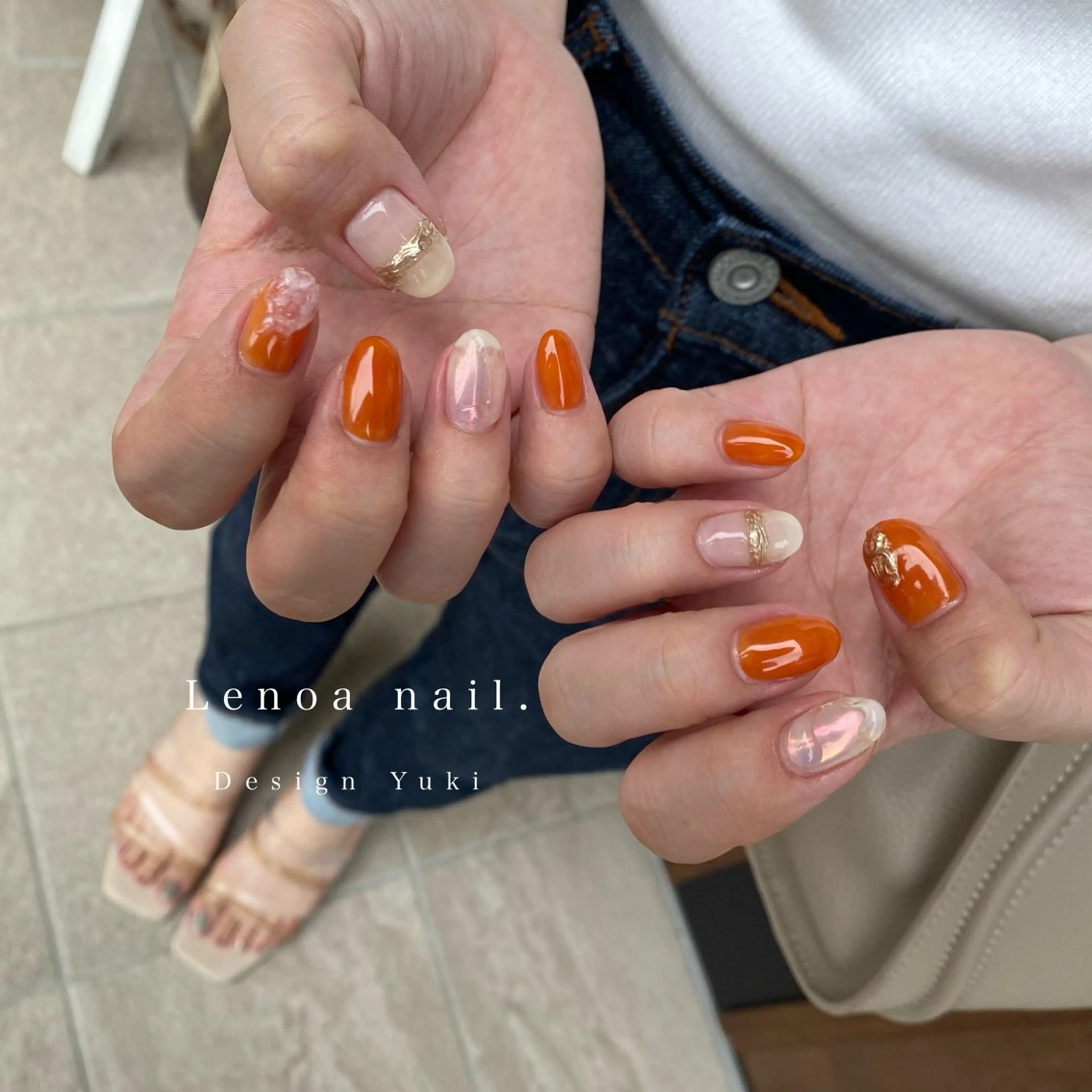ネイル ハンドネイル Lenoa Yukiのネイルデザイン
