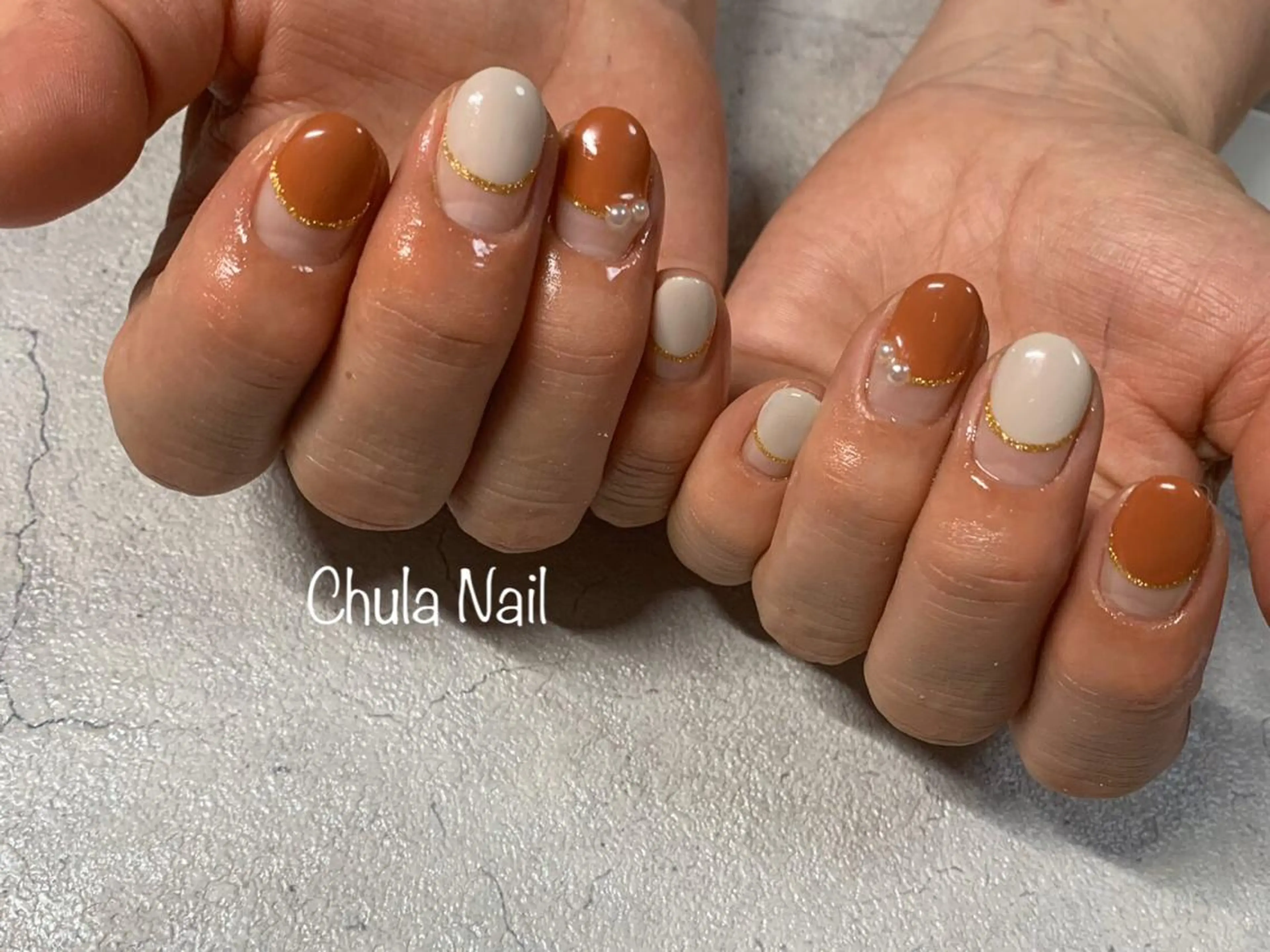 ネイル シンプルネイル ハンドネイル ハンドケア ëmma nail_ by chulaのネイルデザイン