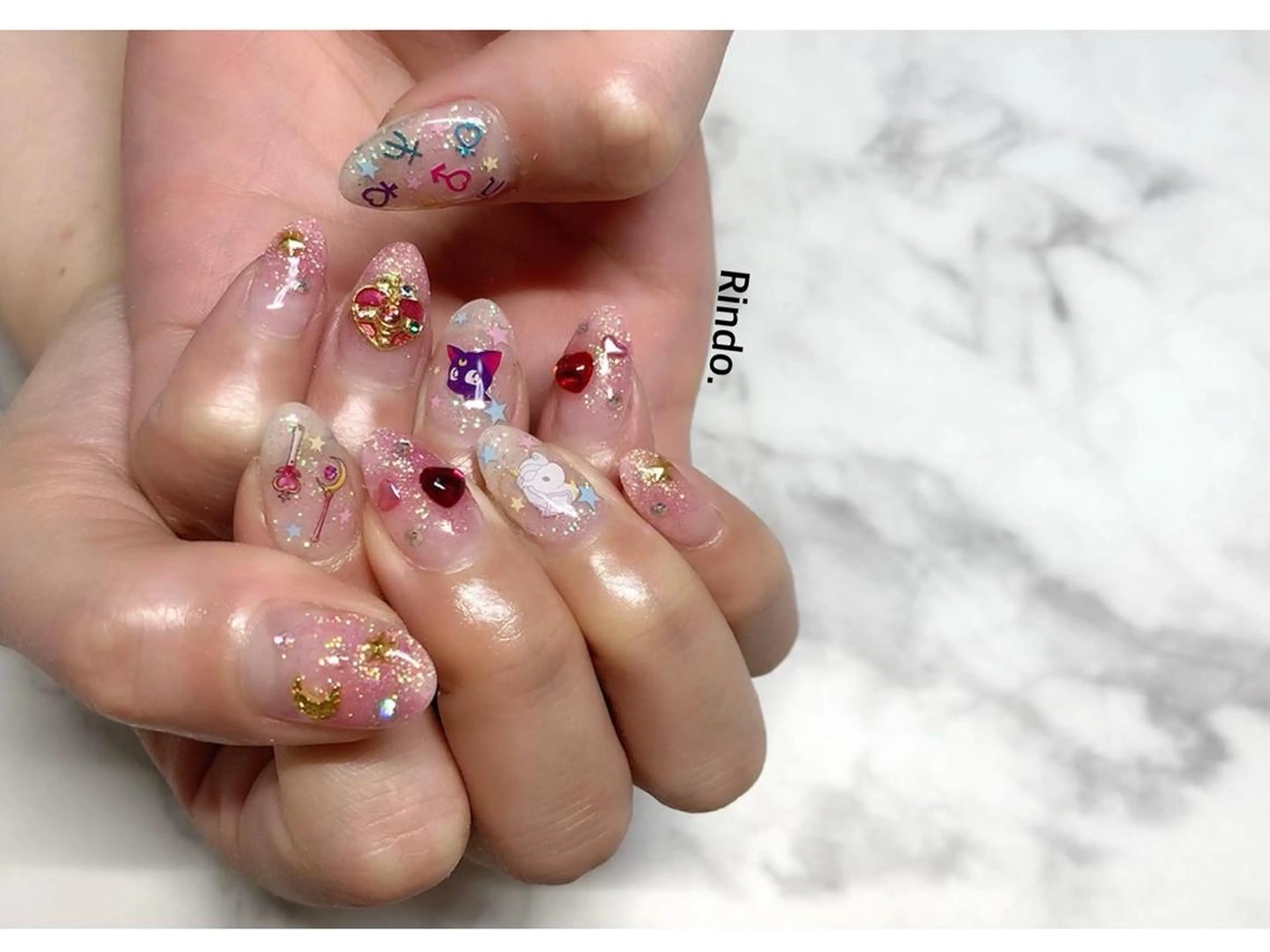 ネイル ハンドネイル Rindo.ネイル ♡耳つぼジュエリーのその他イメージ