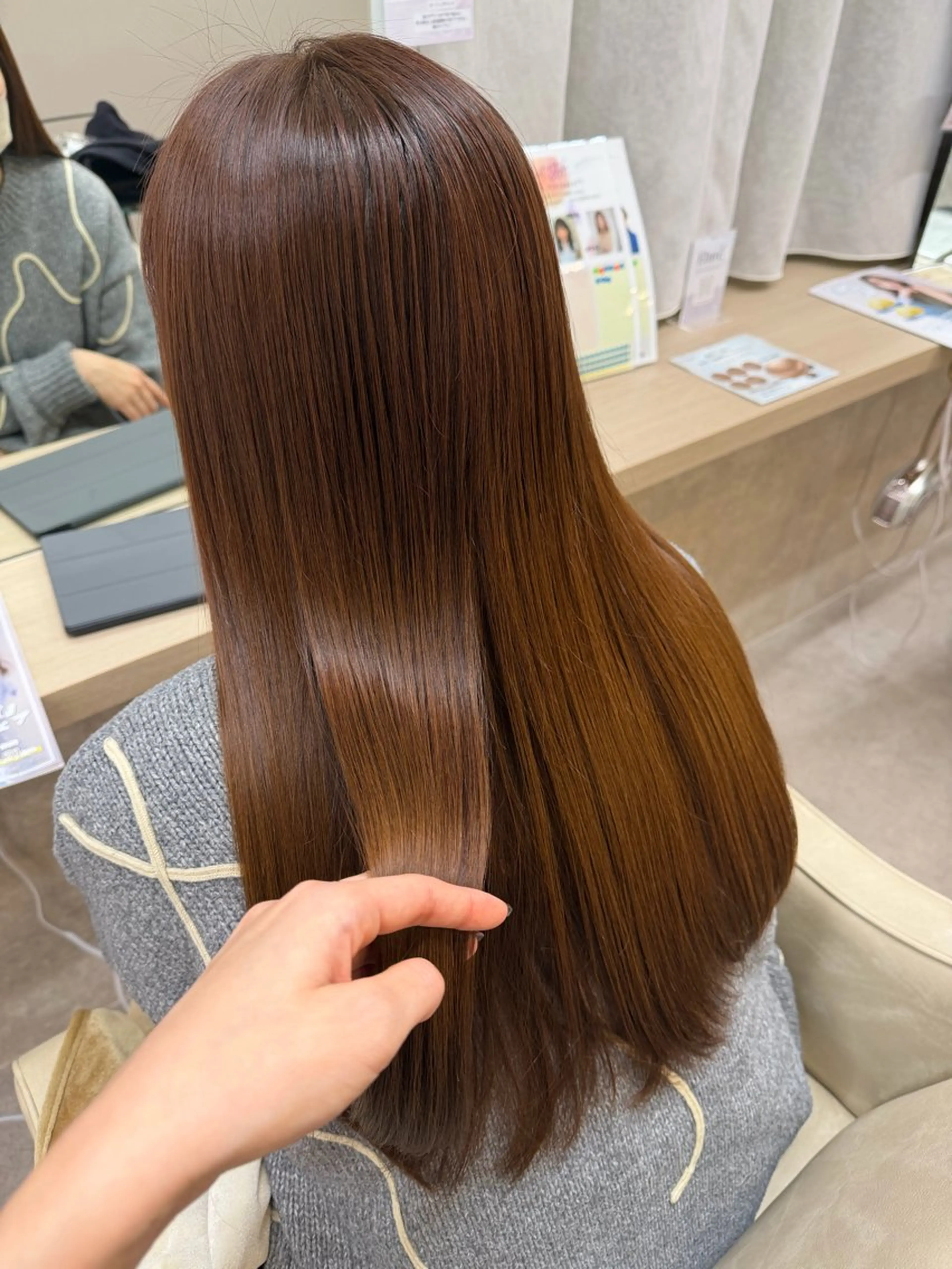 ロング カラー りん/ハイトーン💖 🌈髪質改善✨️浜松のヘアスタイル