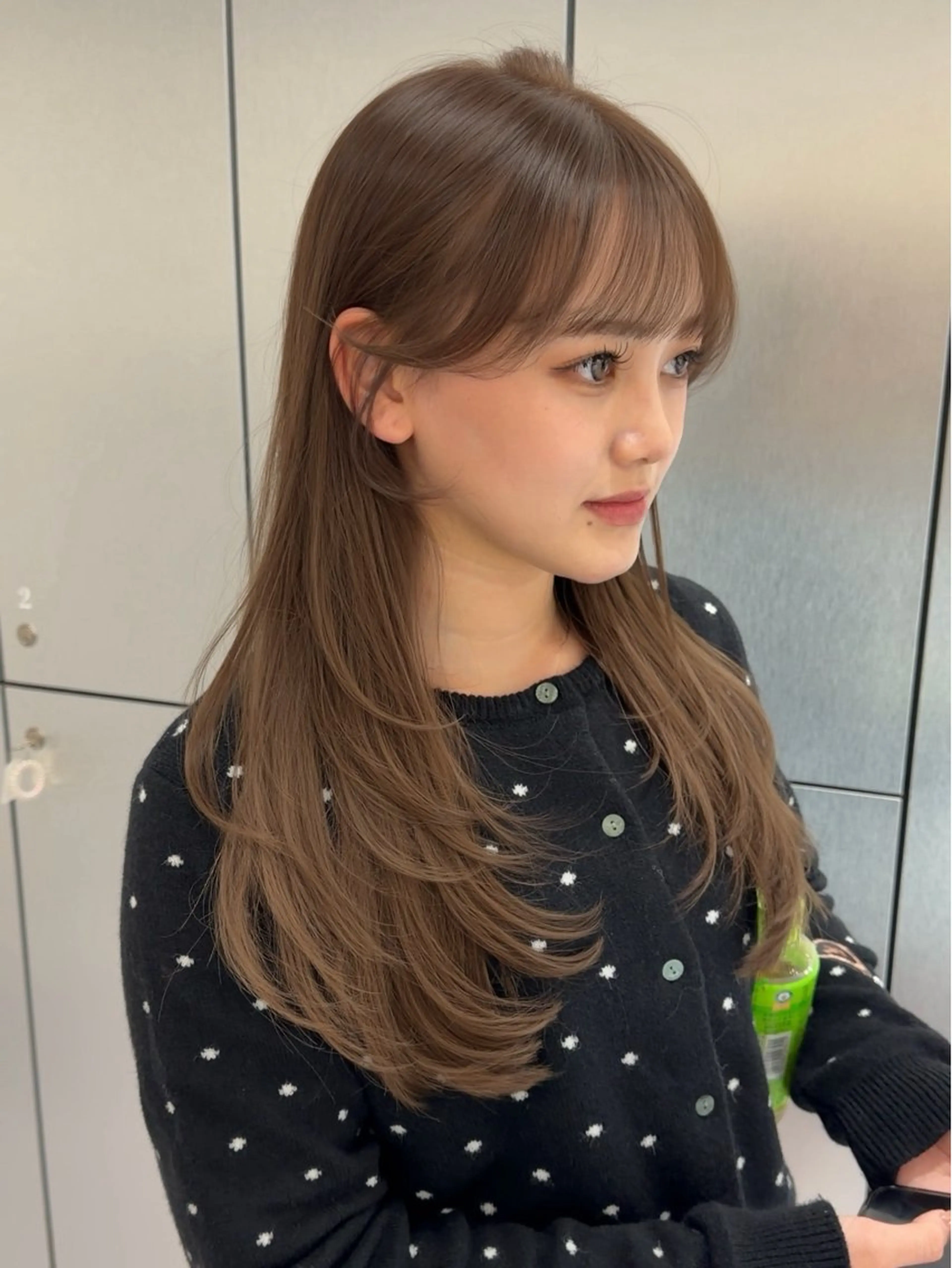 ロング カラー カット ヘアカラー トリートメント ヘアセット Rita/髪質改善 /透明感カラーのヘアスタイル