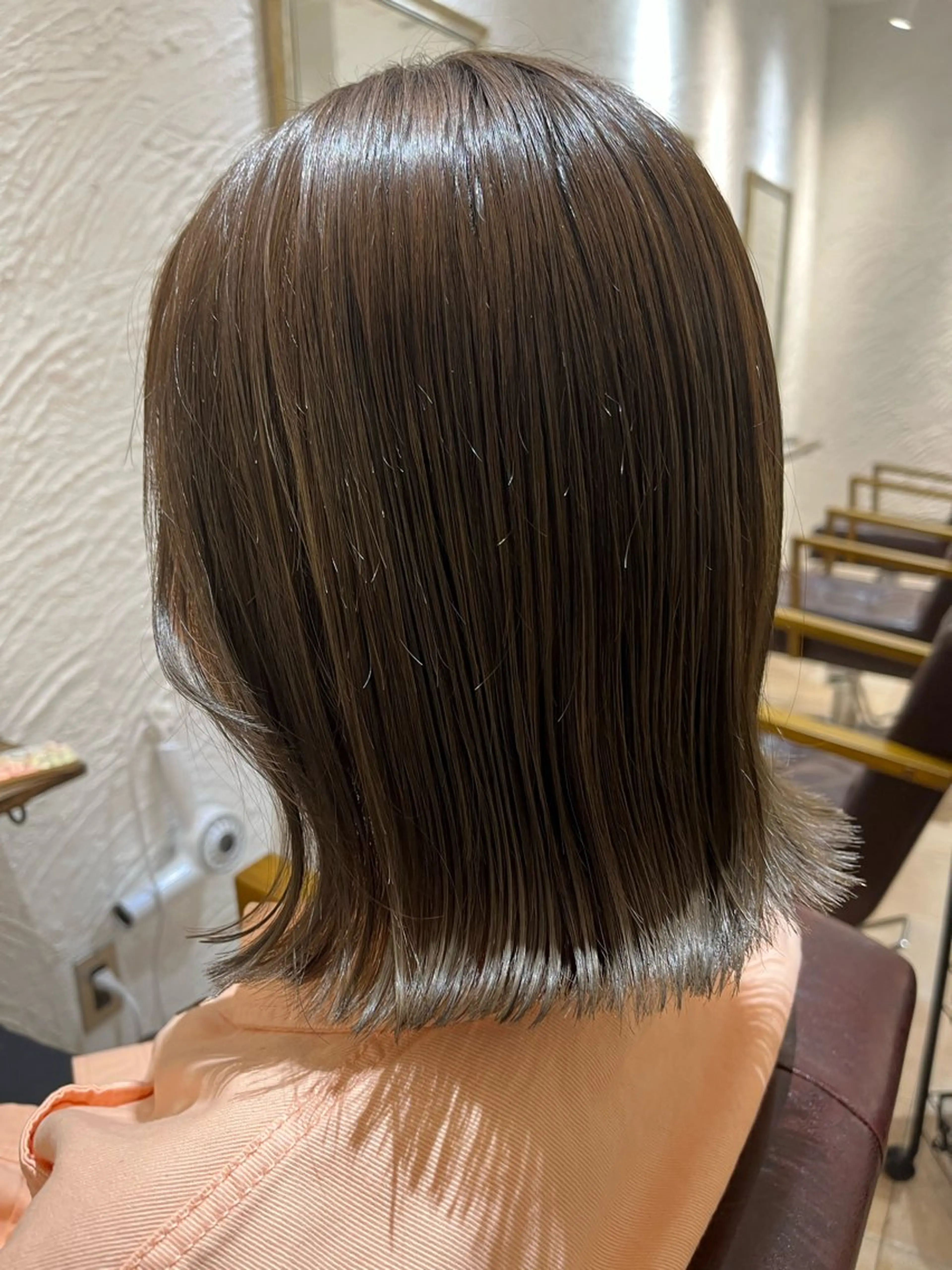 ミディアム カラー グレージュ ミルクティーグレージュ カット ヘアカラー トリートメント 🌈透明感カラー🌈 🌟吉田祐介🌟のヘアスタイル