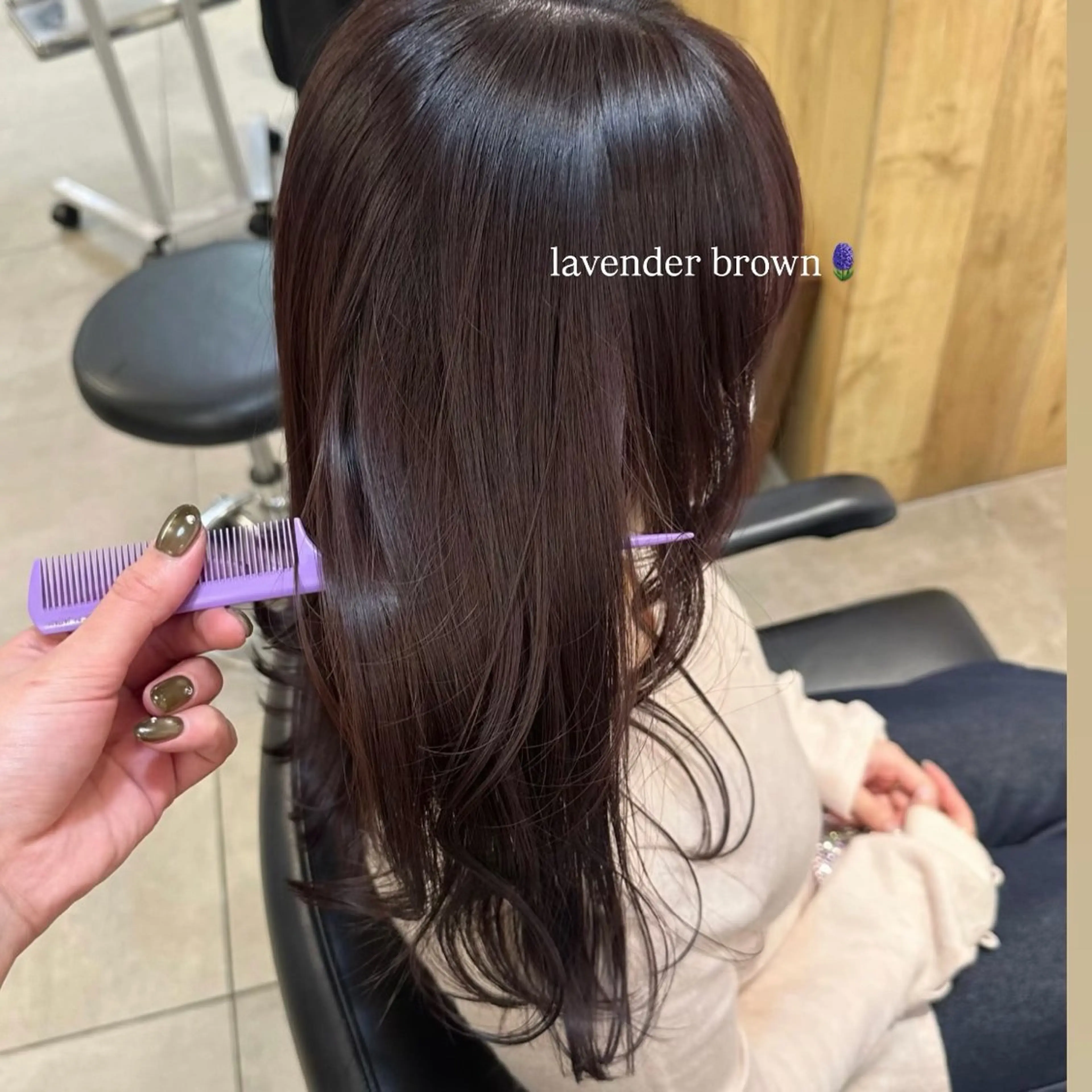 セミロング カラー カット ヘアカラー 縮毛/ベージュカラー Mariamu🫧のヘアスタイル