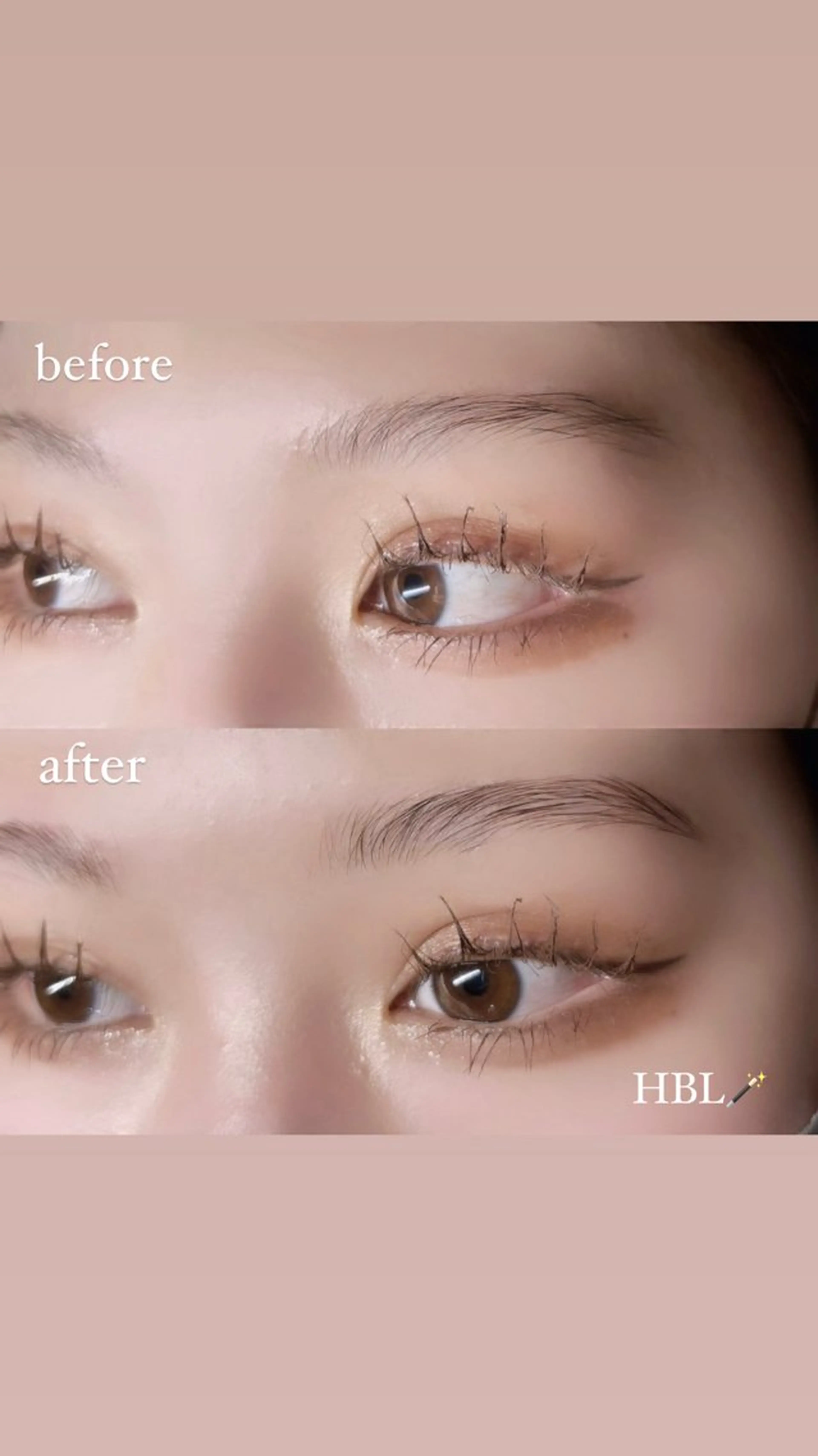 アイブロウ ハリウッドブロウリフト 大阪狭山/klarm kanohaのエステ・リラクイメージ