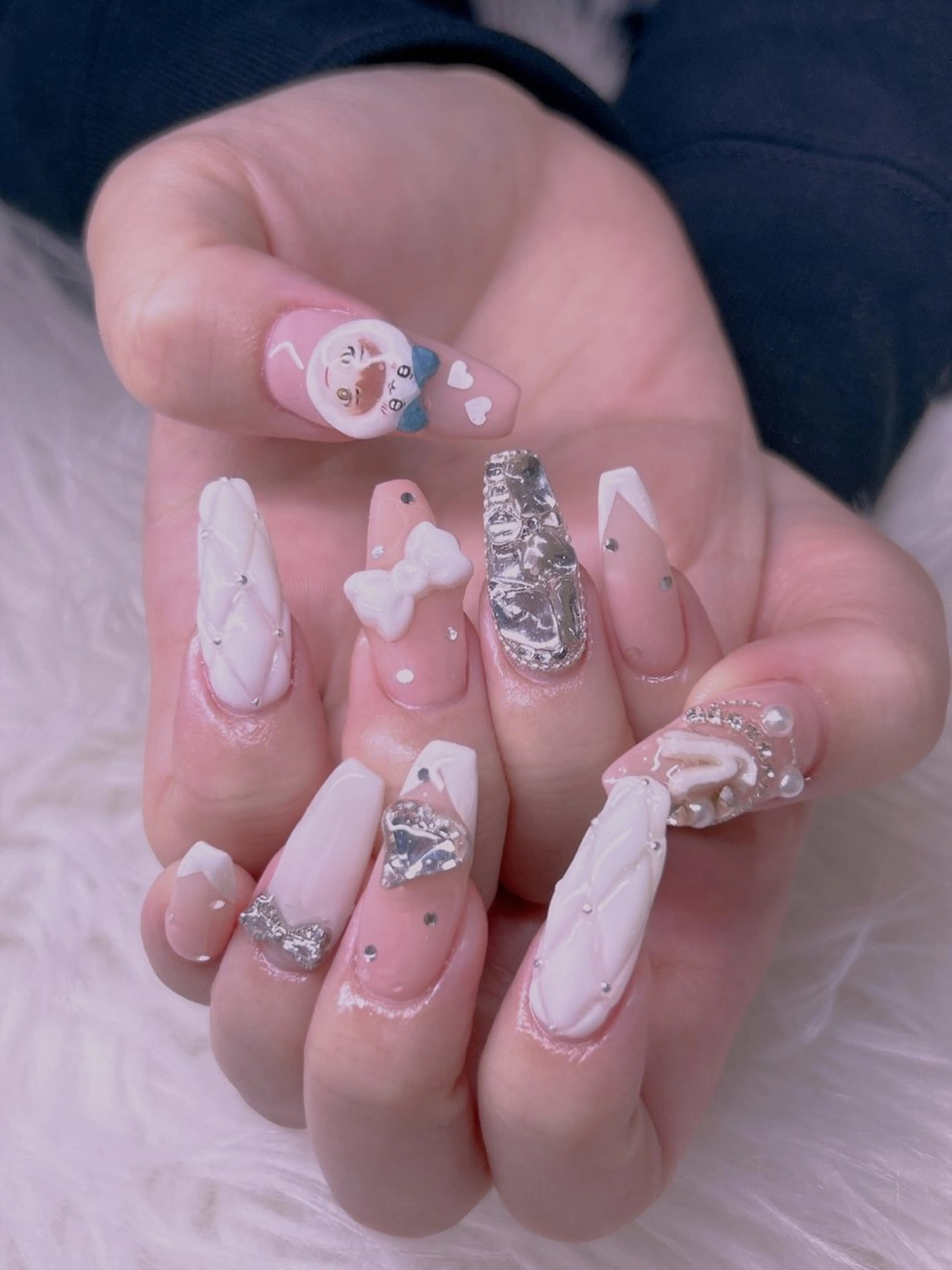 ネイル 長さだし専門店 M2　rikaのネイルデザイン