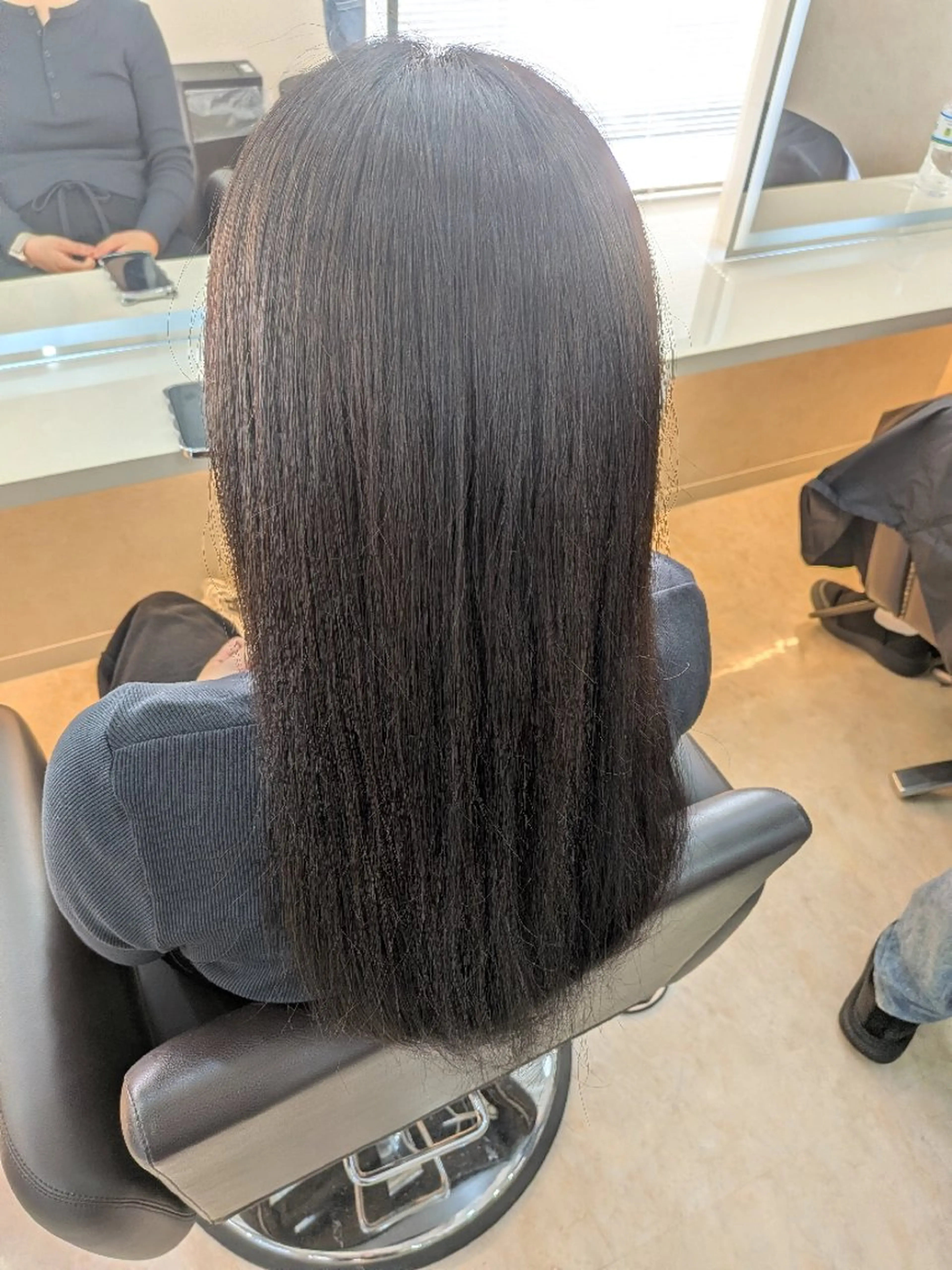 ロング カラー 原田 来実のヘアスタイル