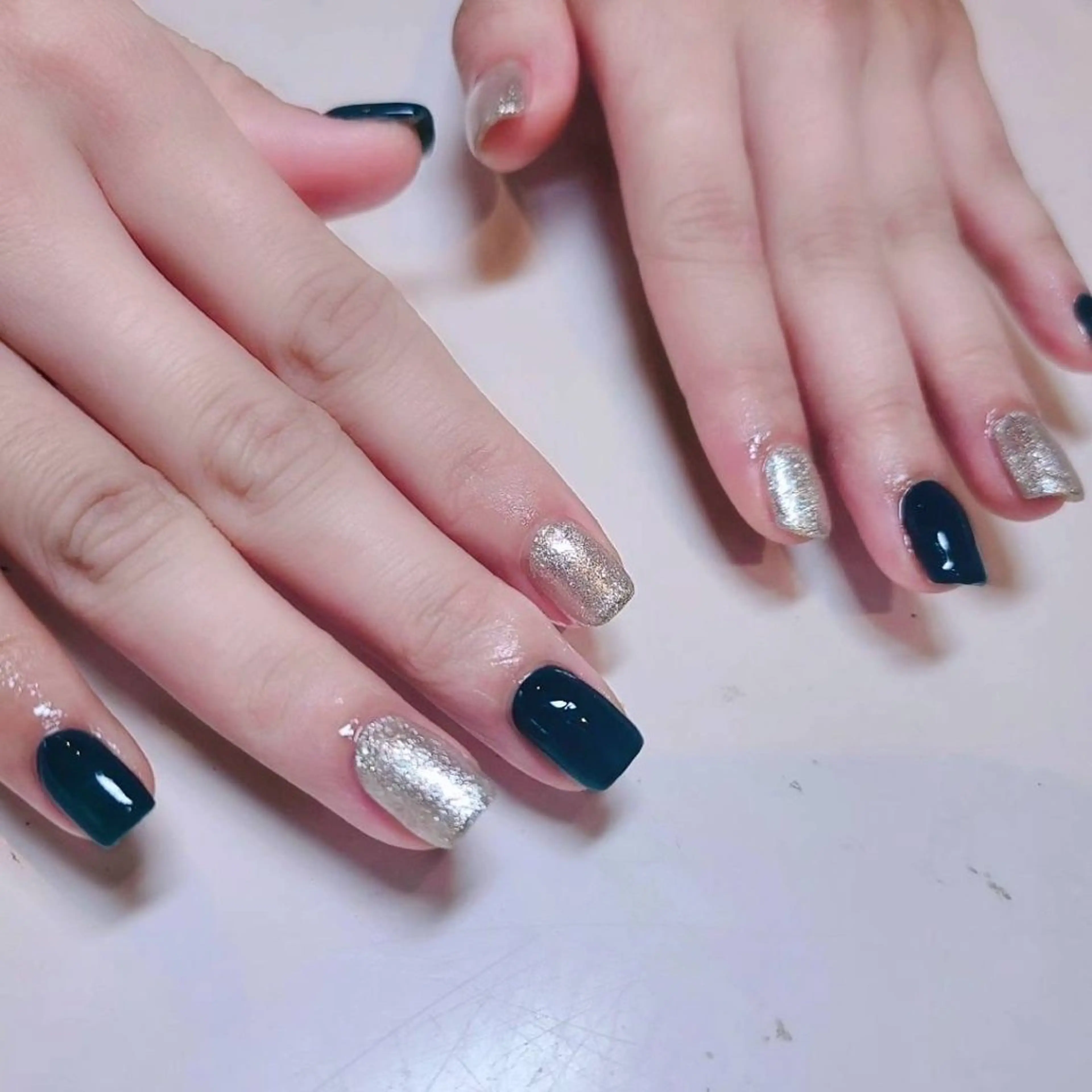 ネイル グリスター 💅のネイルデザイン