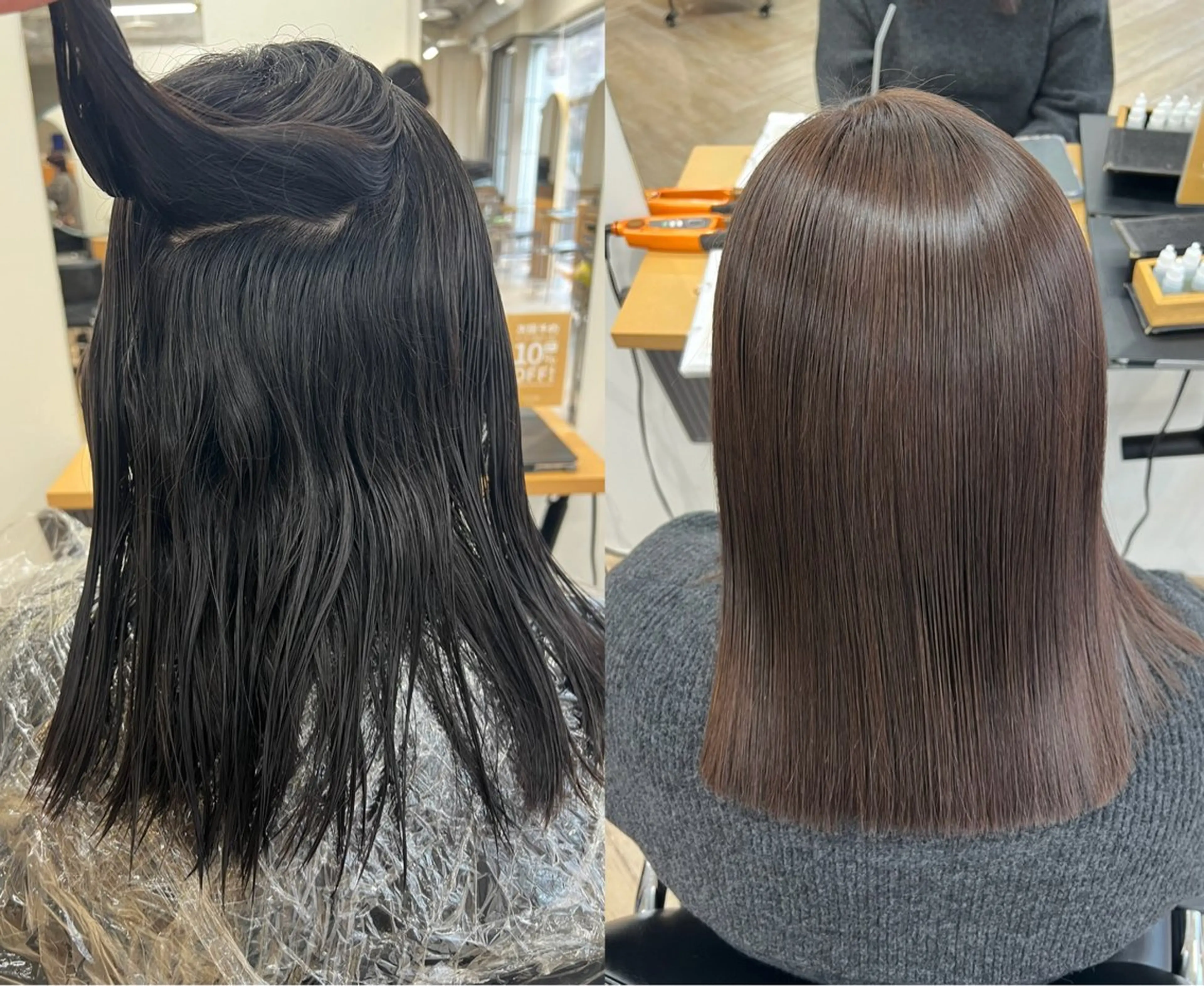 【ご新規様限定価格🫧自然な仕上がり】髪質改善ストレートor縮毛矯正＋カット＋クイックtr💭の写真