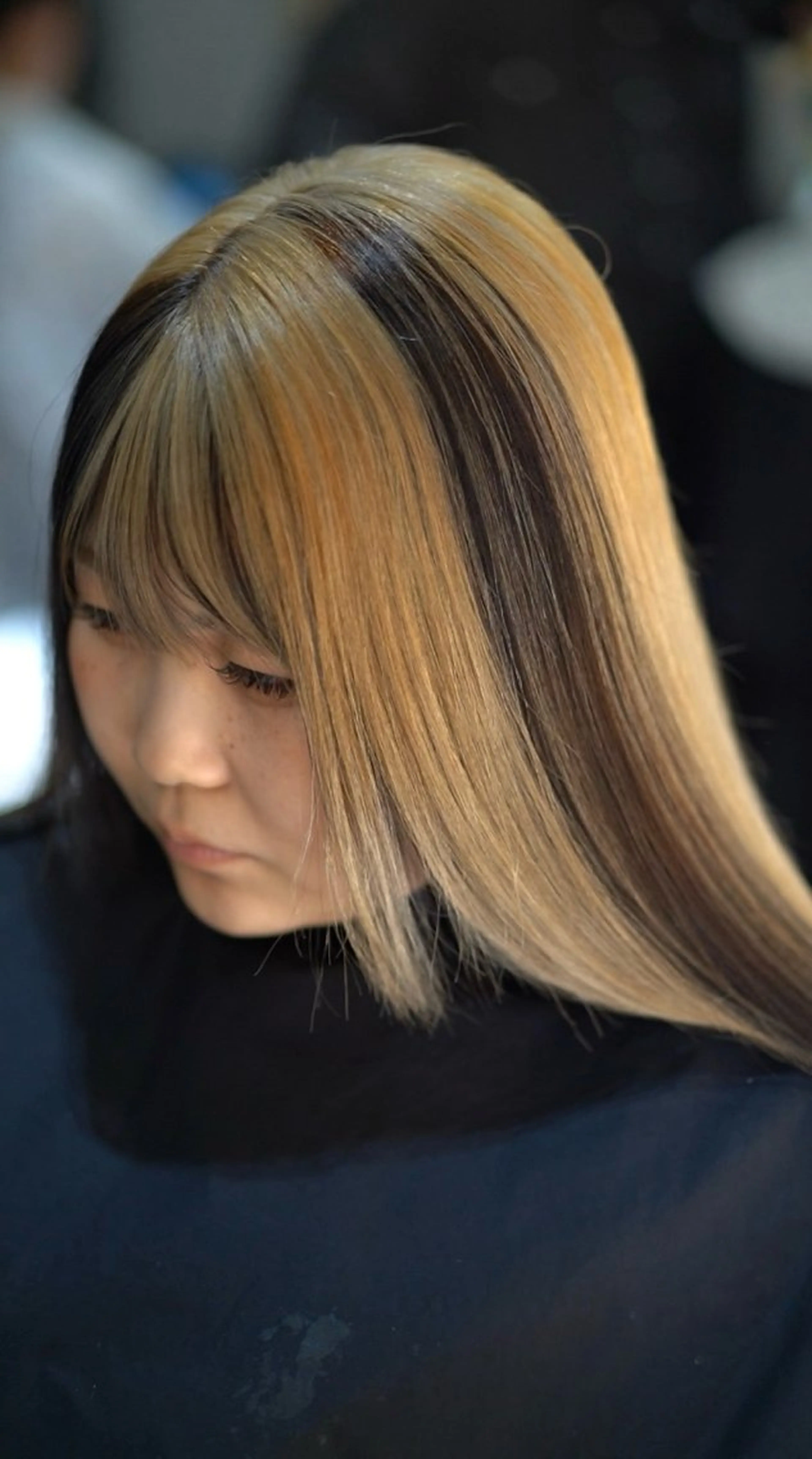 ロング カラー Bernie boyのヘアスタイル