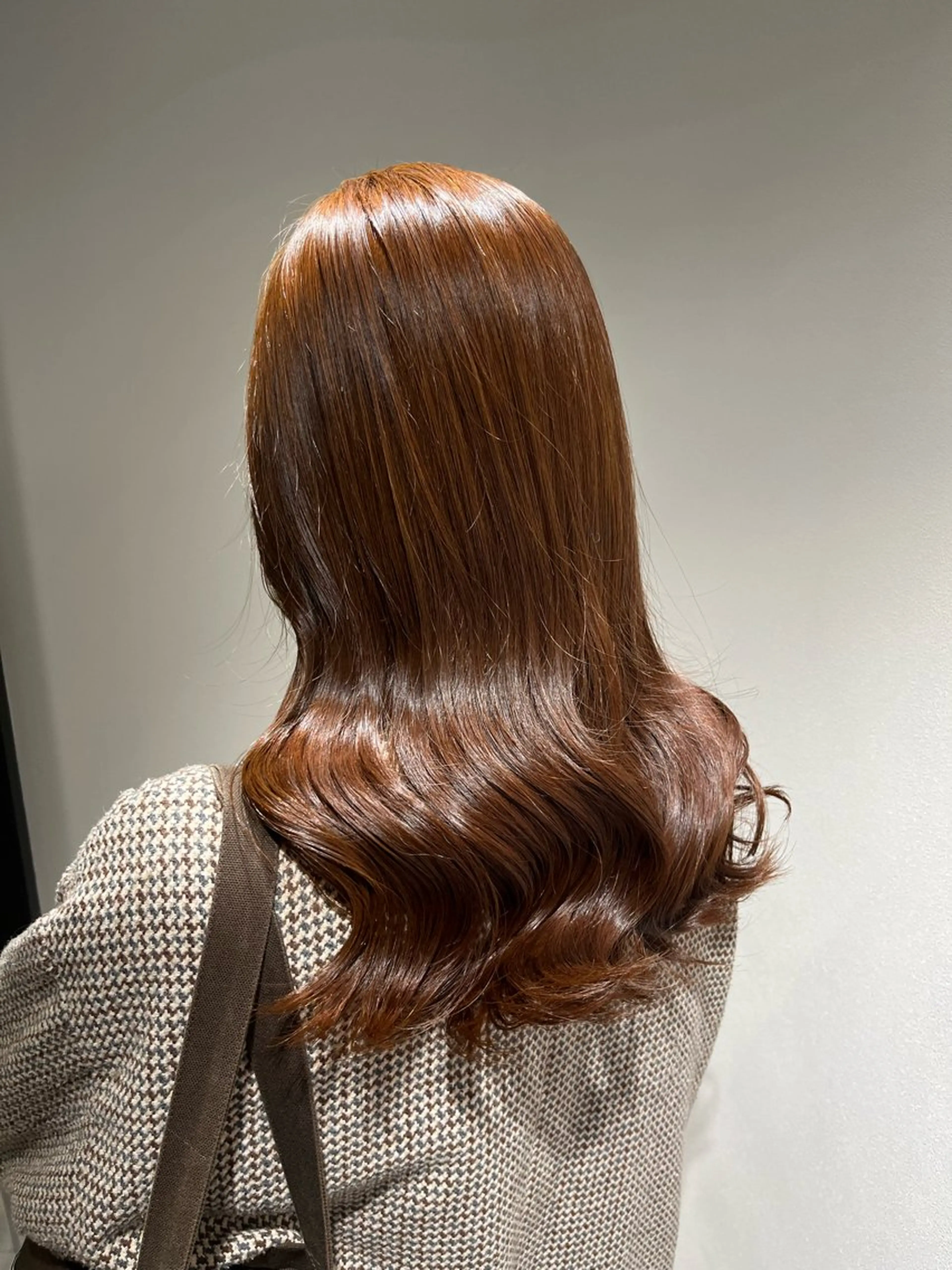 セミロング カラー ブラウンカラー 韓国風ヘア ヘアカラー トリートメント 🦋レイヤー職人 猪瀬玲奈🦋のヘアスタイル