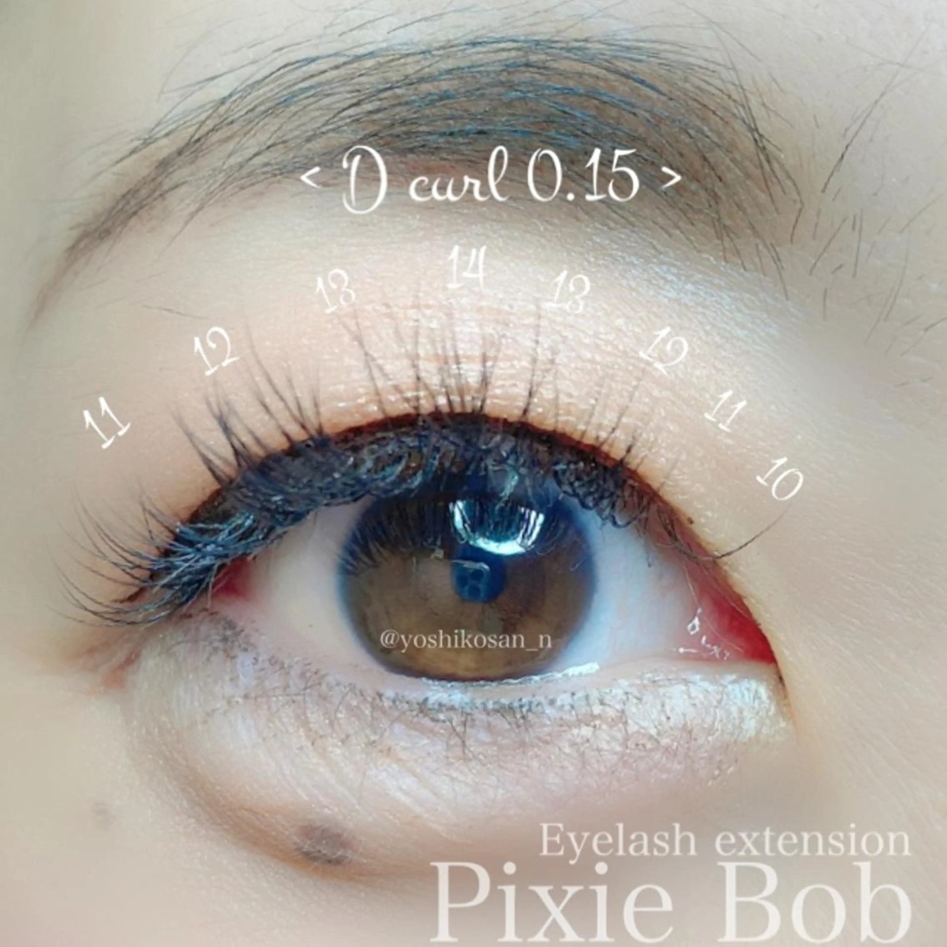 マツエク・マツパ マツエク Pixie Bob 🐈‍⬛　位田のマツエク・マツパデザイン