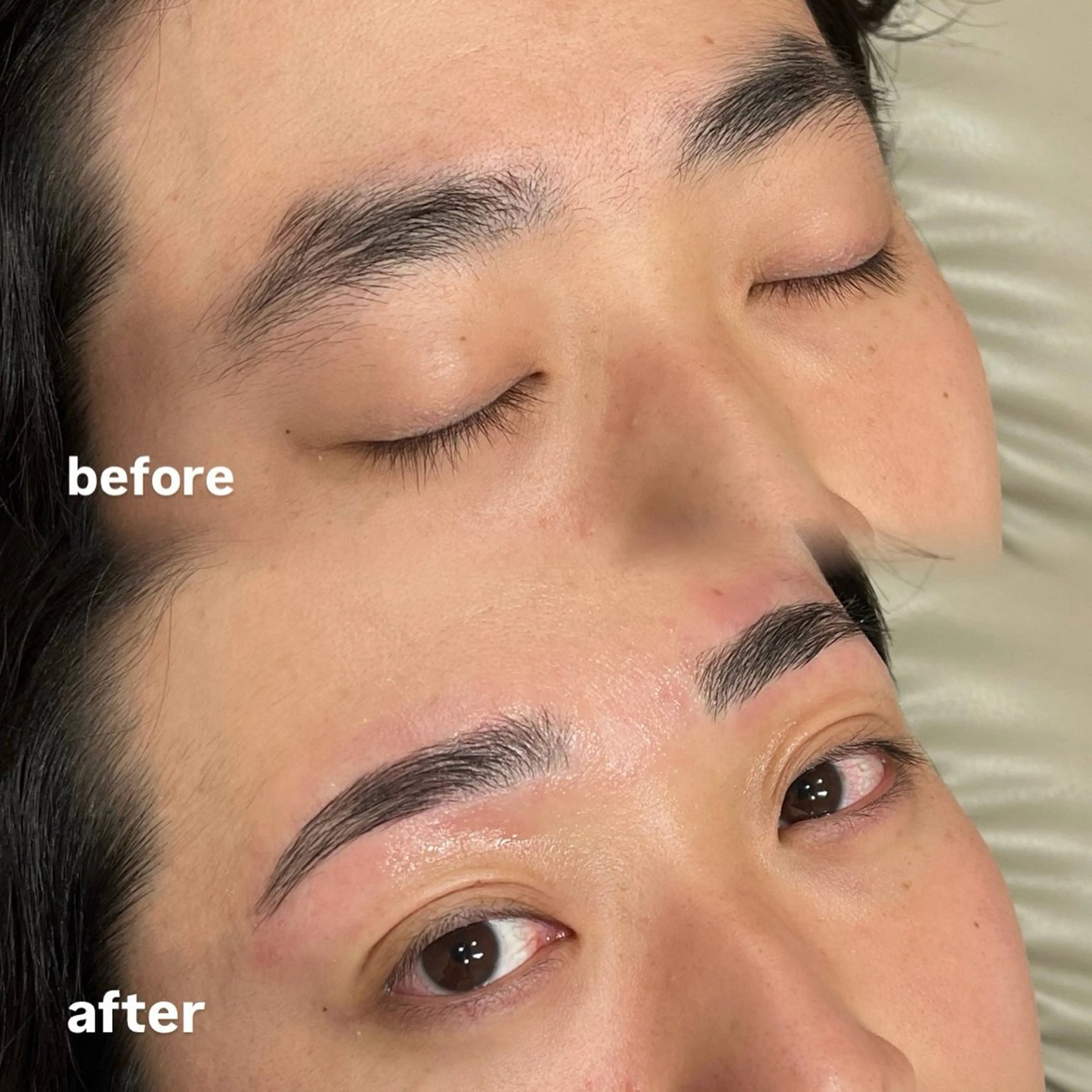 【4/14限定🫍】メンズ眉毛ワックス‎＋スタイリング込⟡.· 人気No.1メニュー⭐️の写真