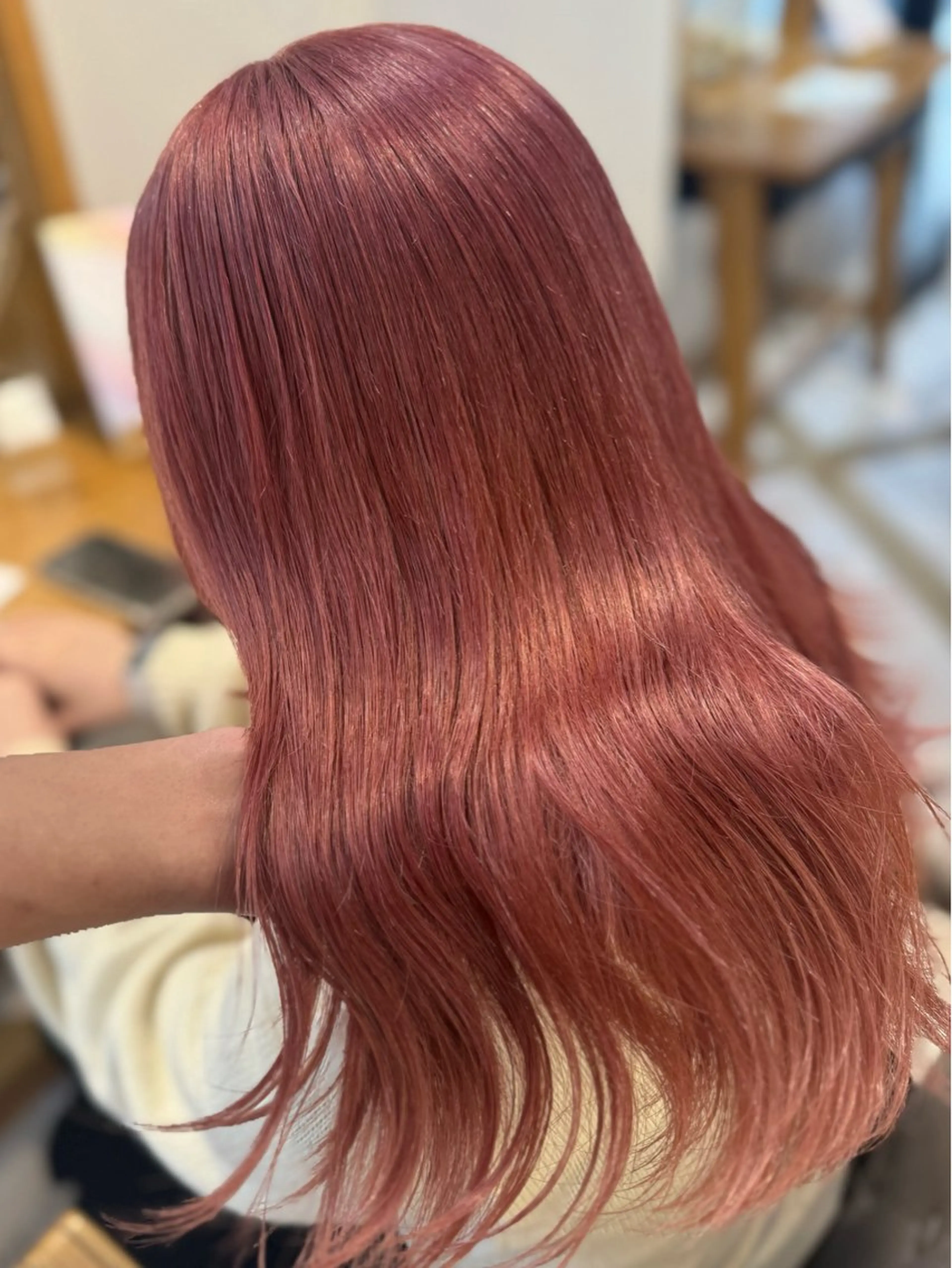 セミロング ヘアカラー 倉林隆一/艶髪🌸 透明感/髪質改善のヘアスタイル