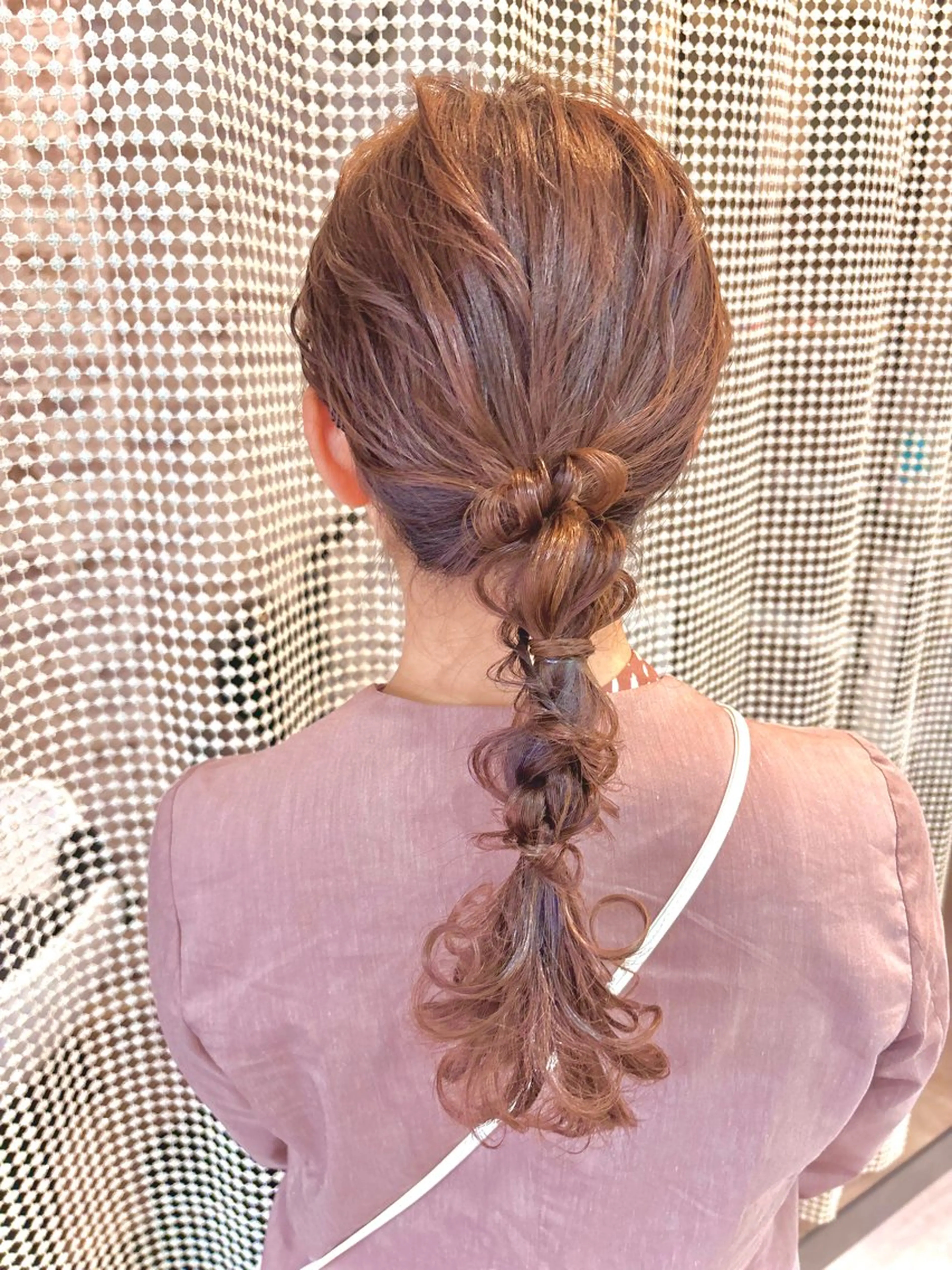 セミロング rinrin 天文館のヘアスタイル
