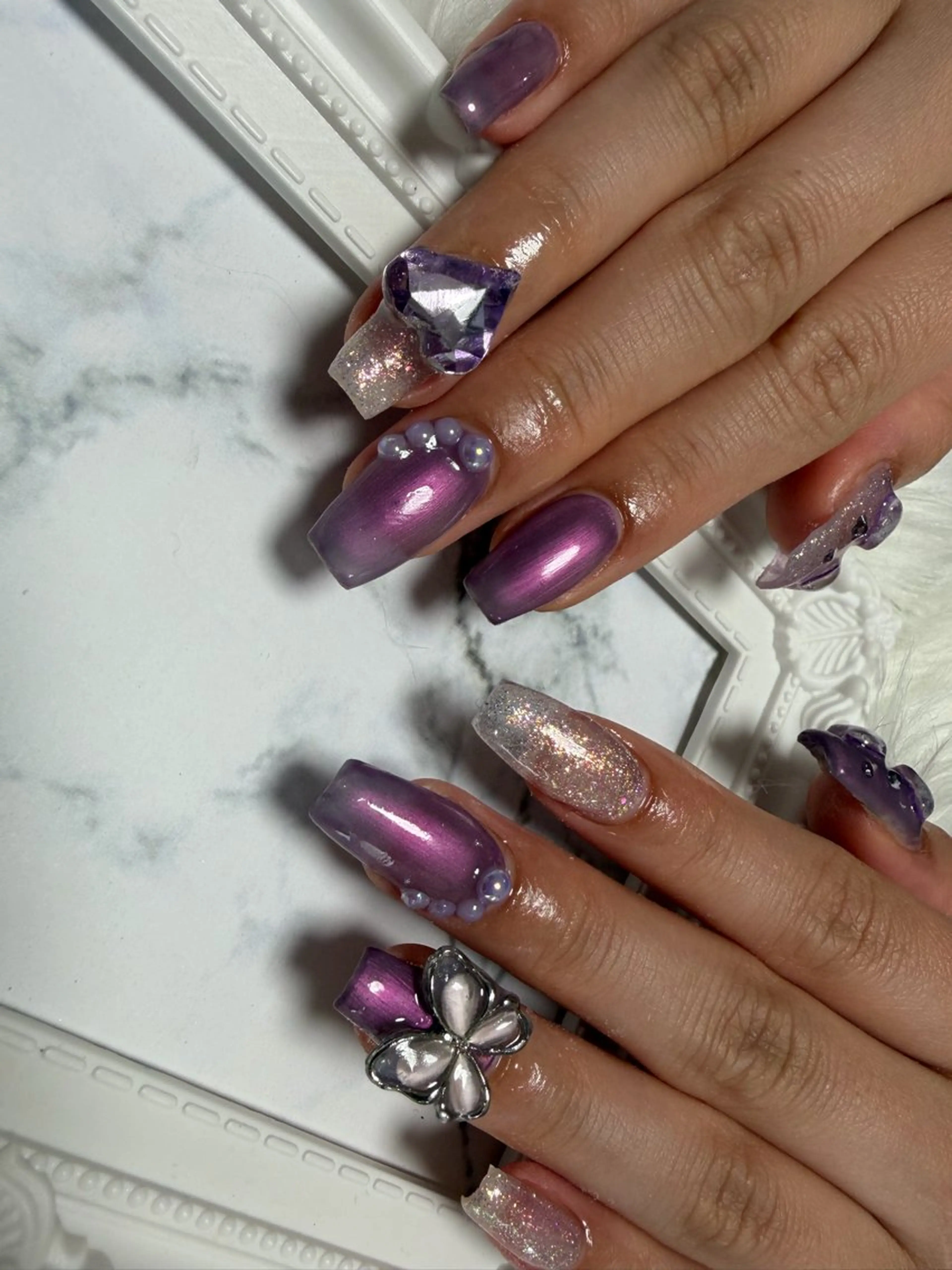 ネイル ジェルネイル Nani❤️‍🔥 ❤️‍🔥のネイルデザイン