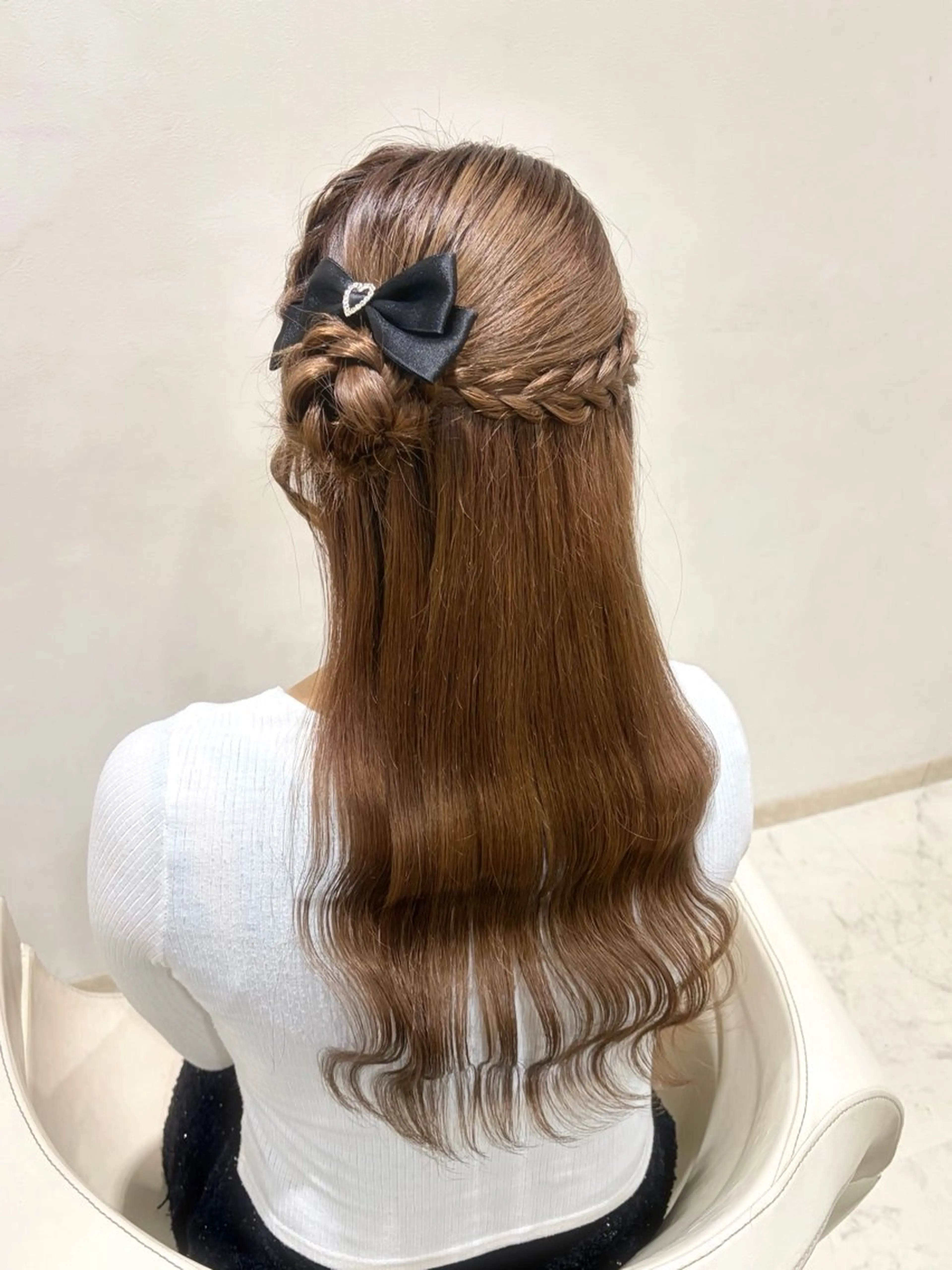 ロング ヘアセット 木村 しずかのヘアスタイル