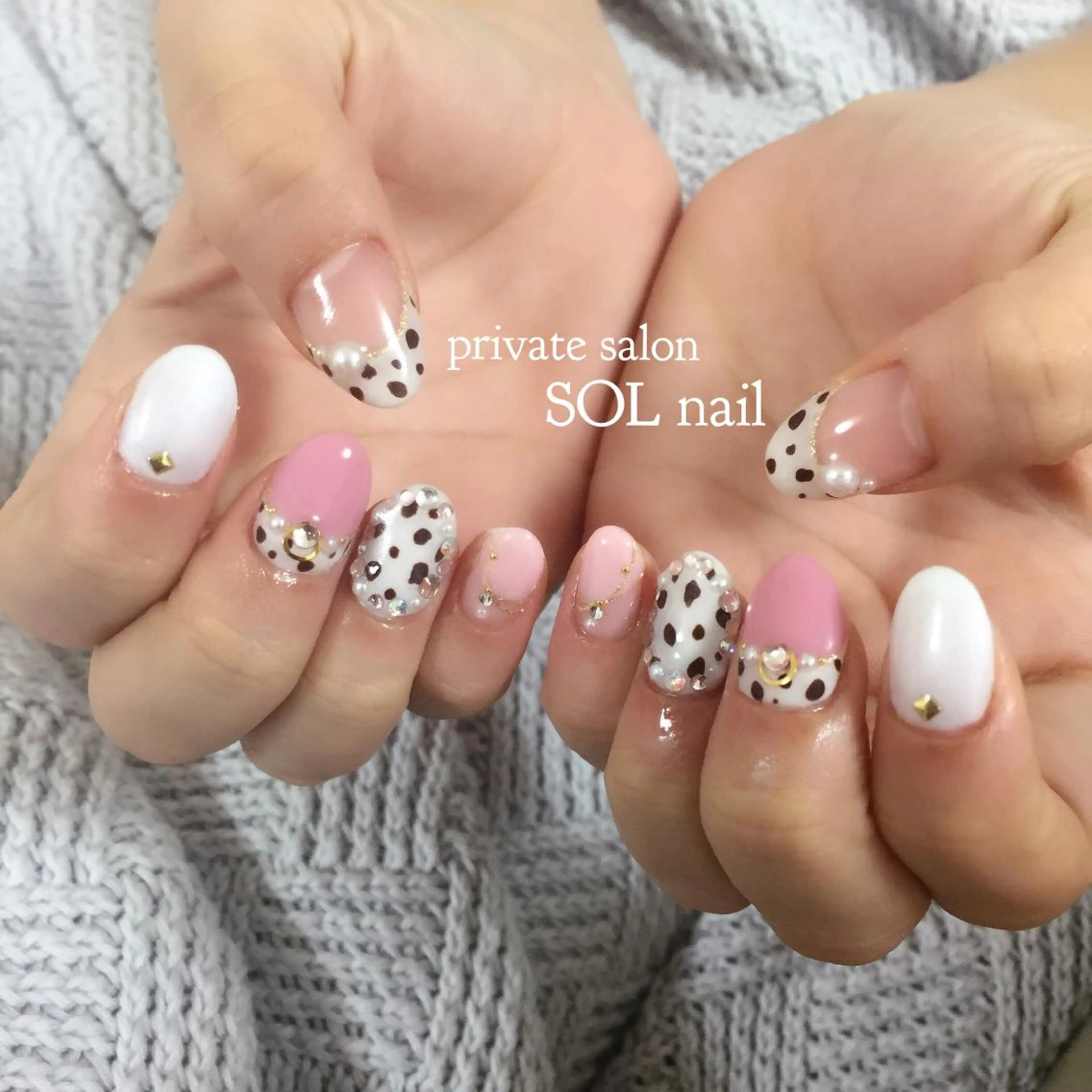 ネイル ハンドネイル SOL NAILのネイルデザイン