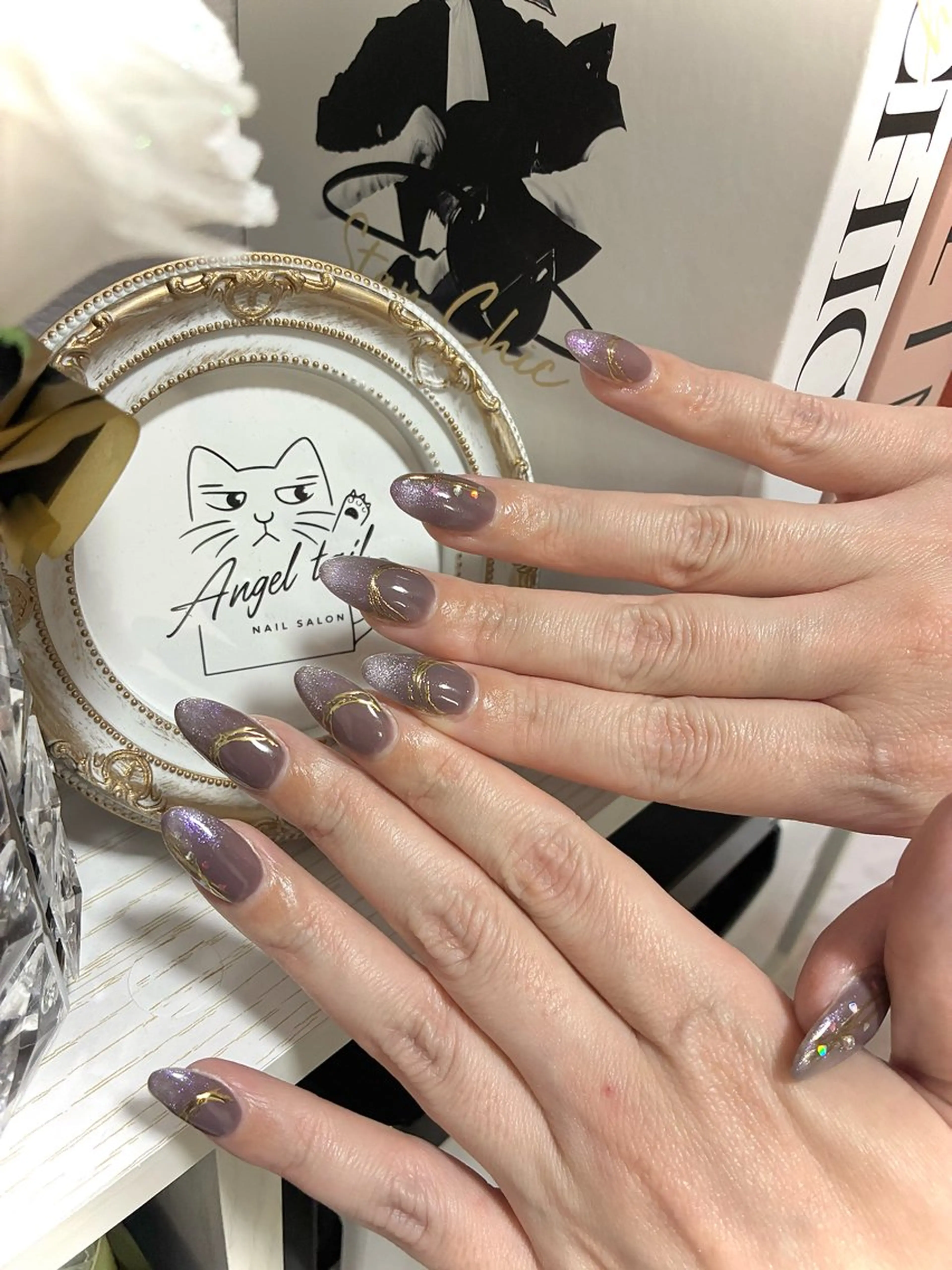 ネイル ハンドネイル Angel tailのネイルデザイン