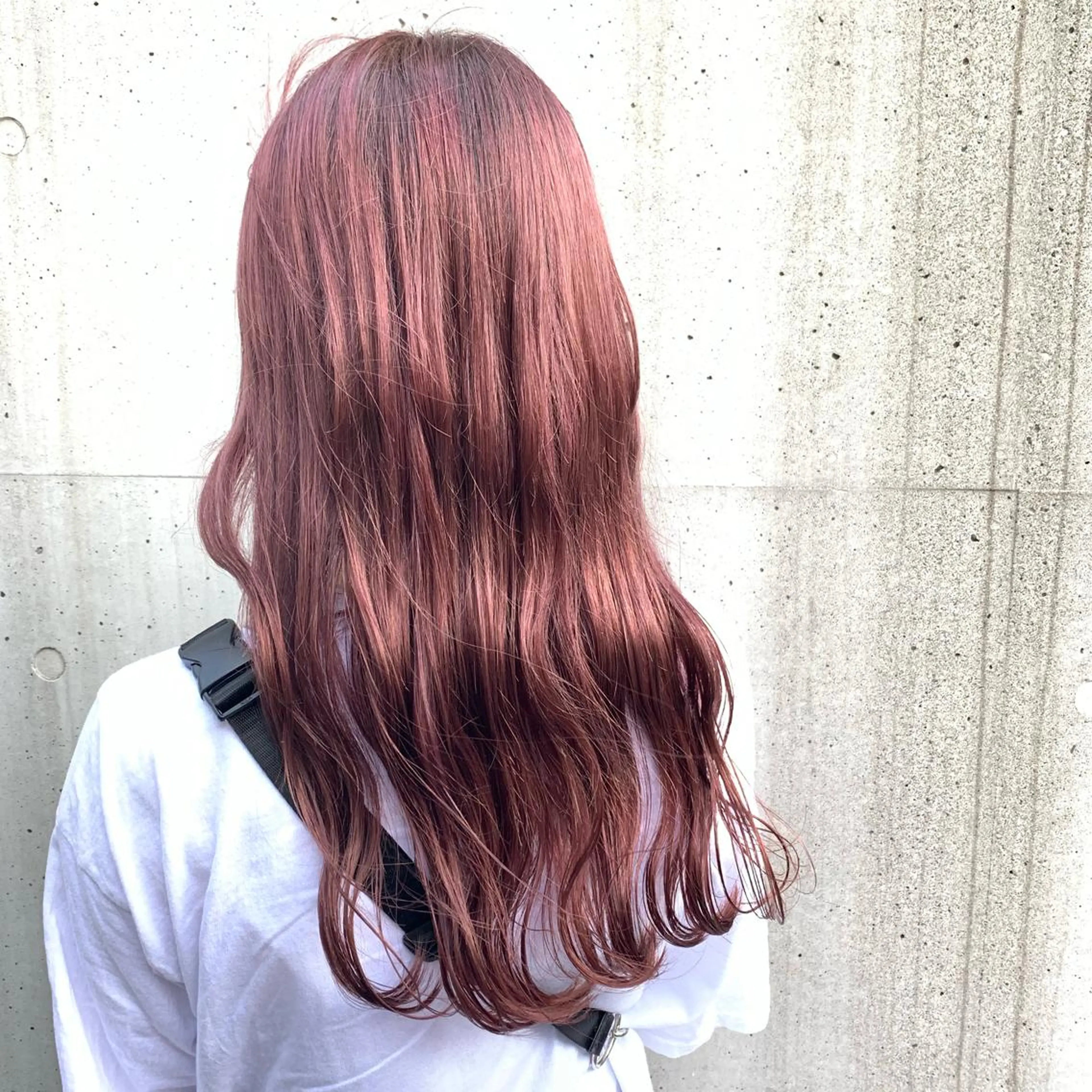 ロング カラー オレンジ ピンクカラー ☀️海外レイヤー 🇺🇸/ヒナコのヘアスタイル