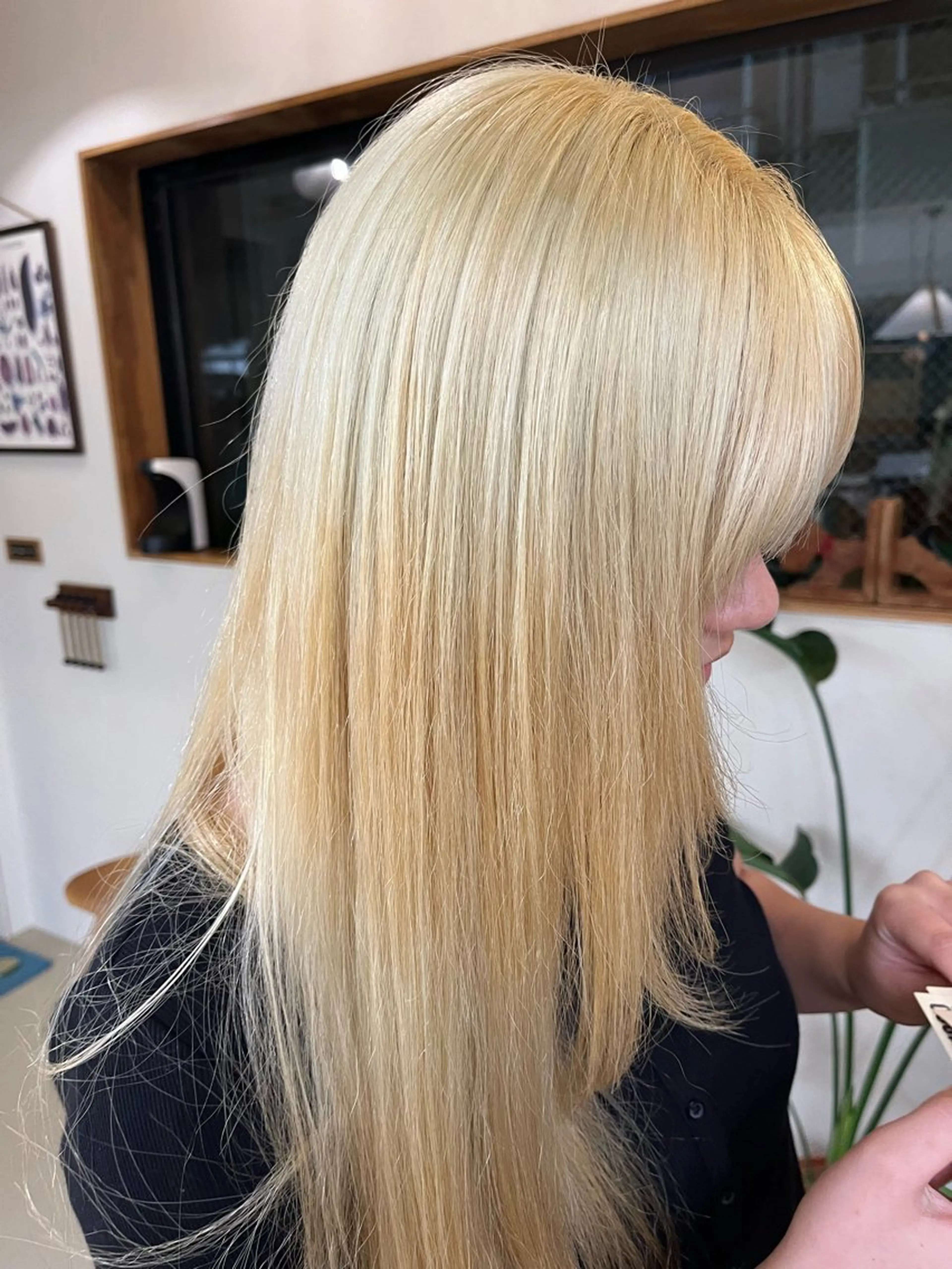ロング カラー 宇野澤 銘のヘアスタイル