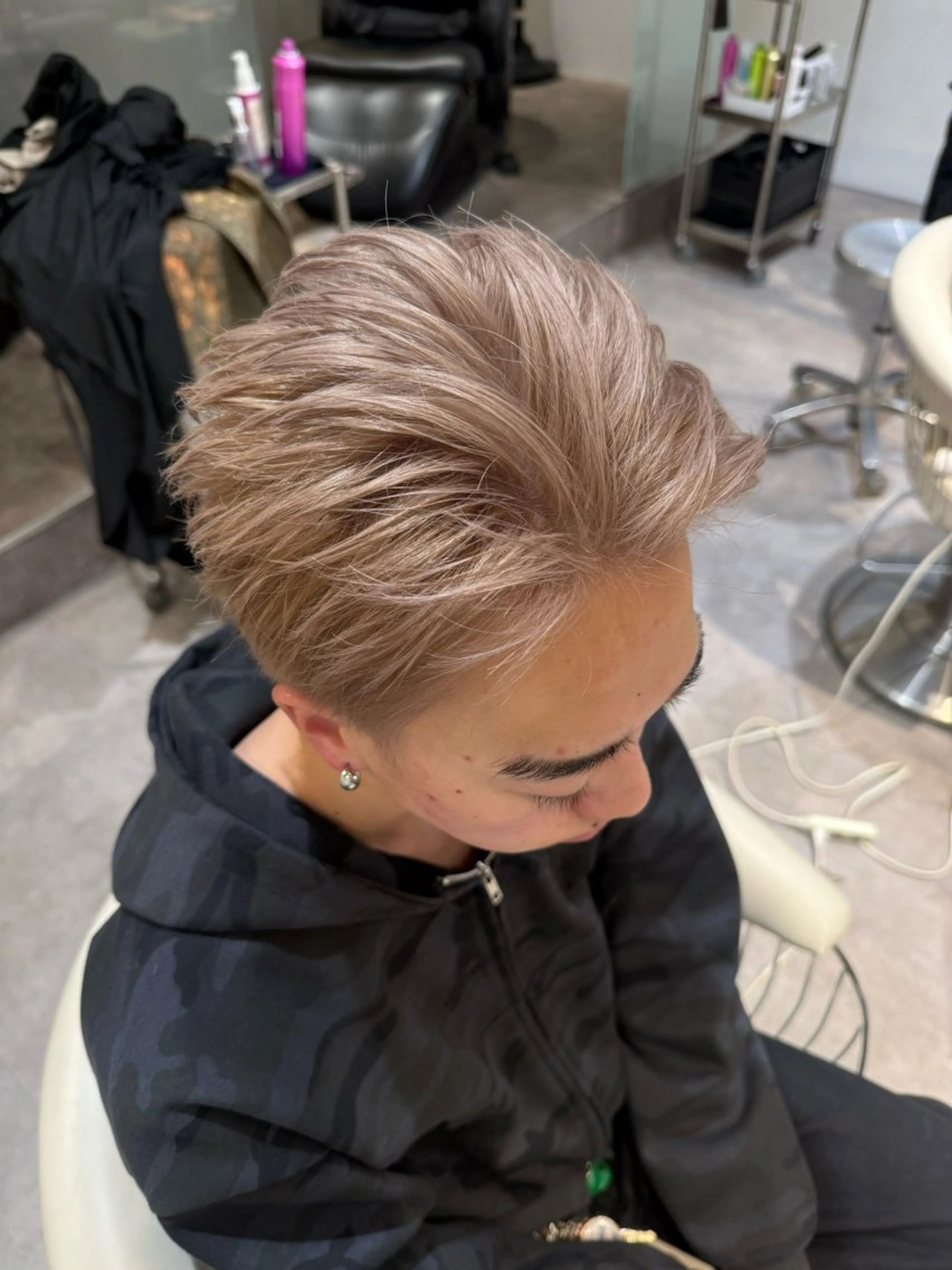 ショート カラー ブリーチ 透明感カラー ハイトーンカラー ヘアカラー トリートメント 💎透明感カラー特化 💎TAISEIのヘアスタイル