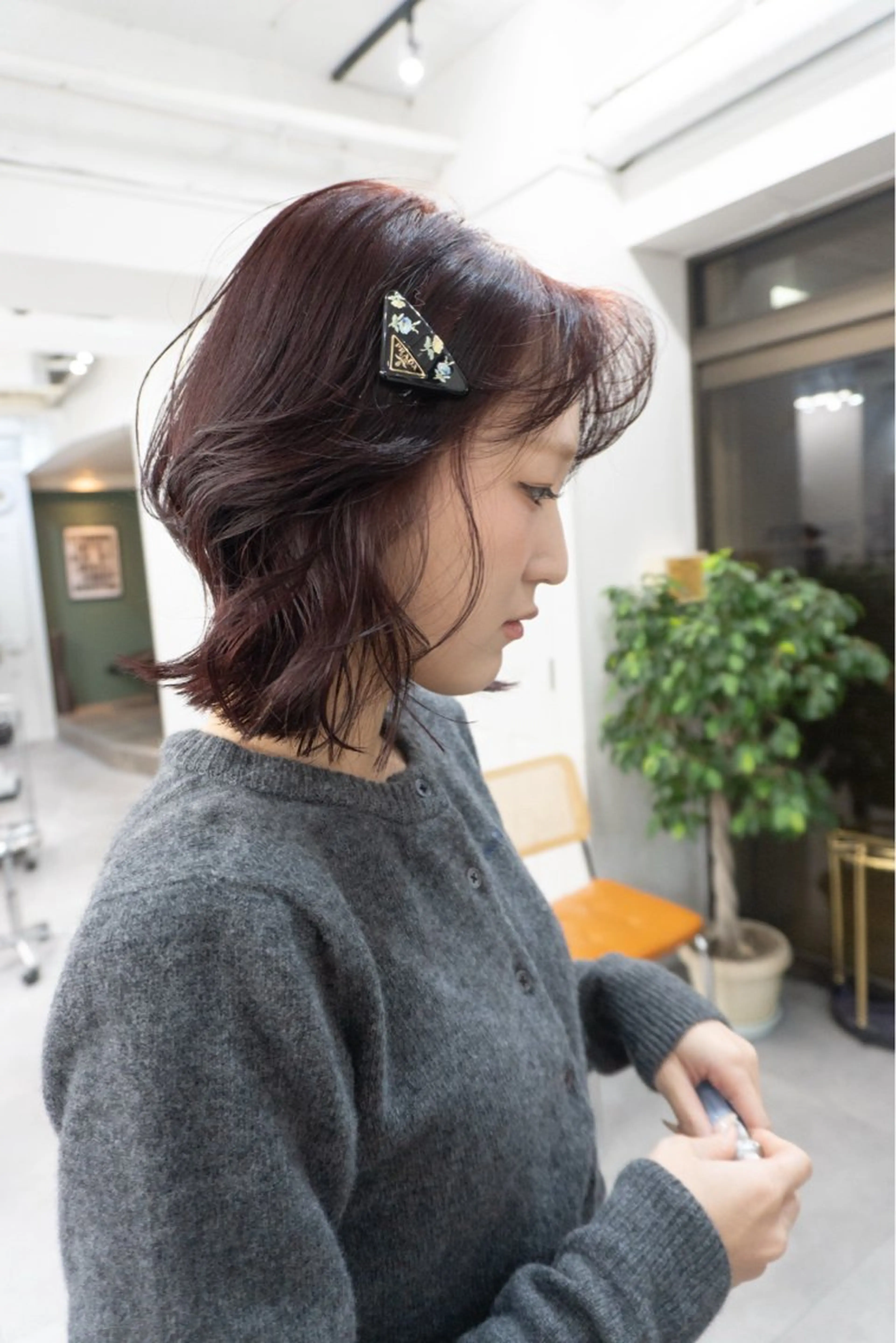 ショート カラー レイヤー／似合わせ TAKUYAのヘアスタイル