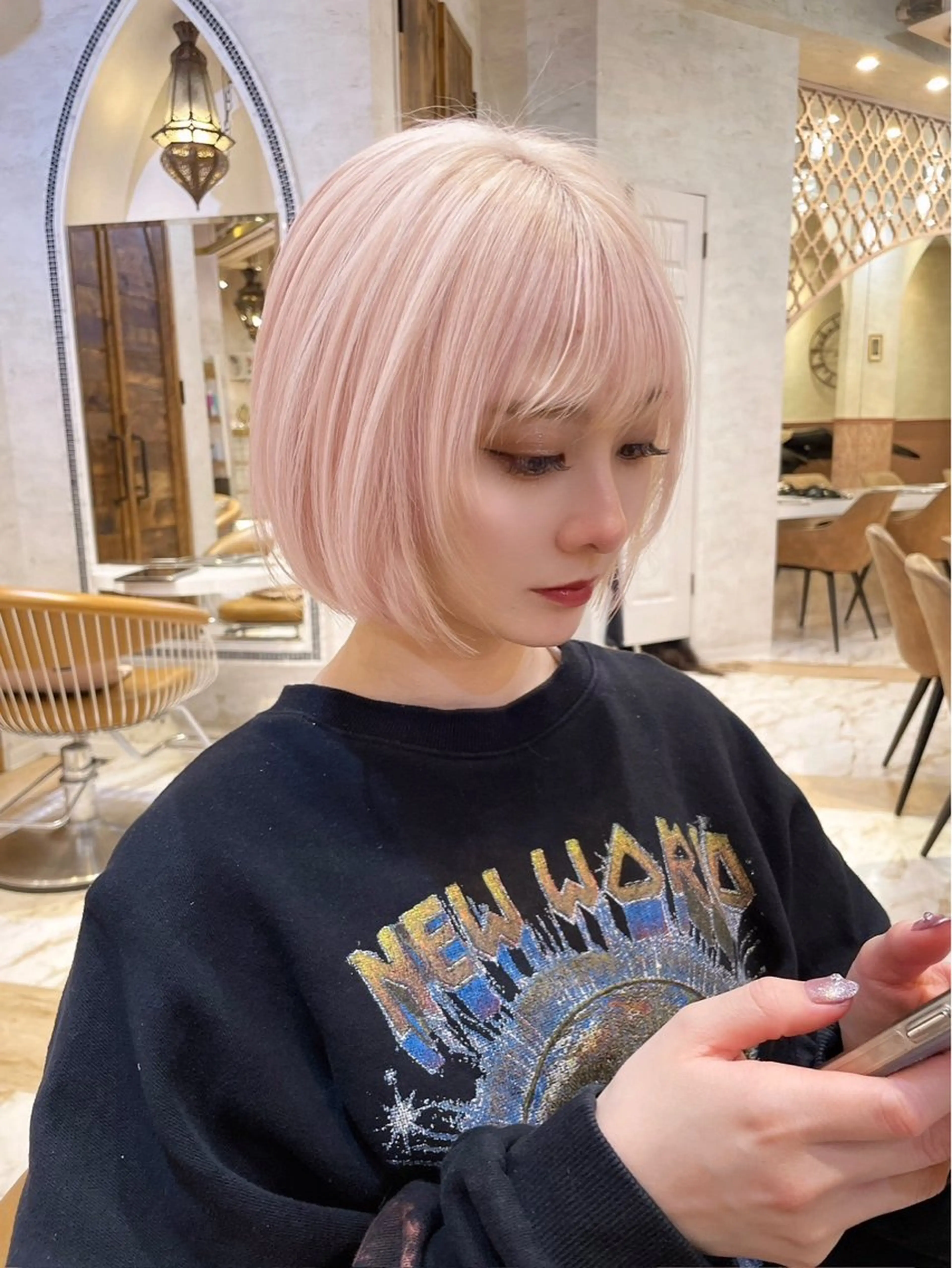 ショート 寺田  鼓捺/艶髪 /透明感カラーのヘアスタイル