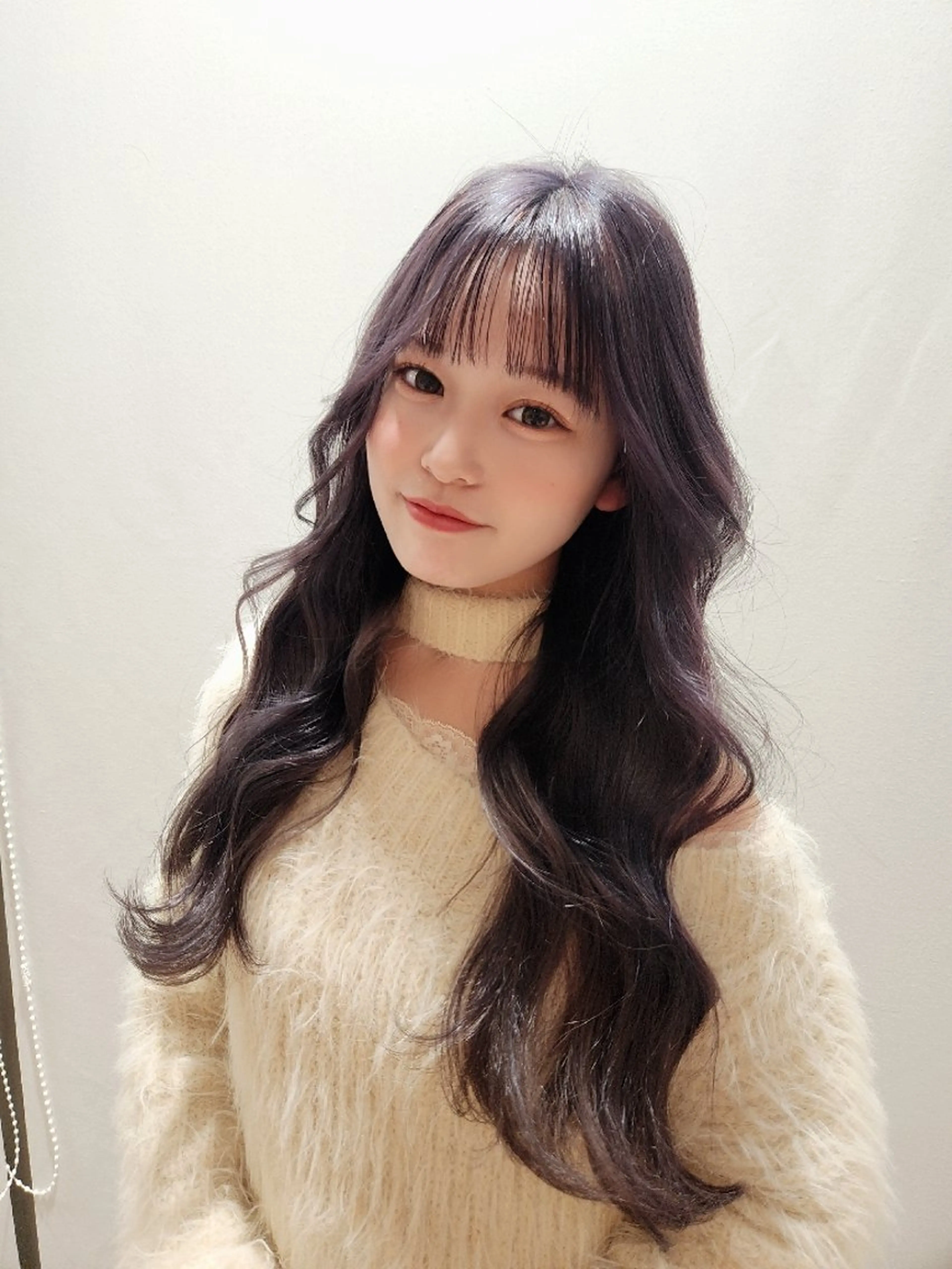 ロング カラー ヘアカラー トリートメント Nanako。/韓国 ハッシュカットのヘアスタイル