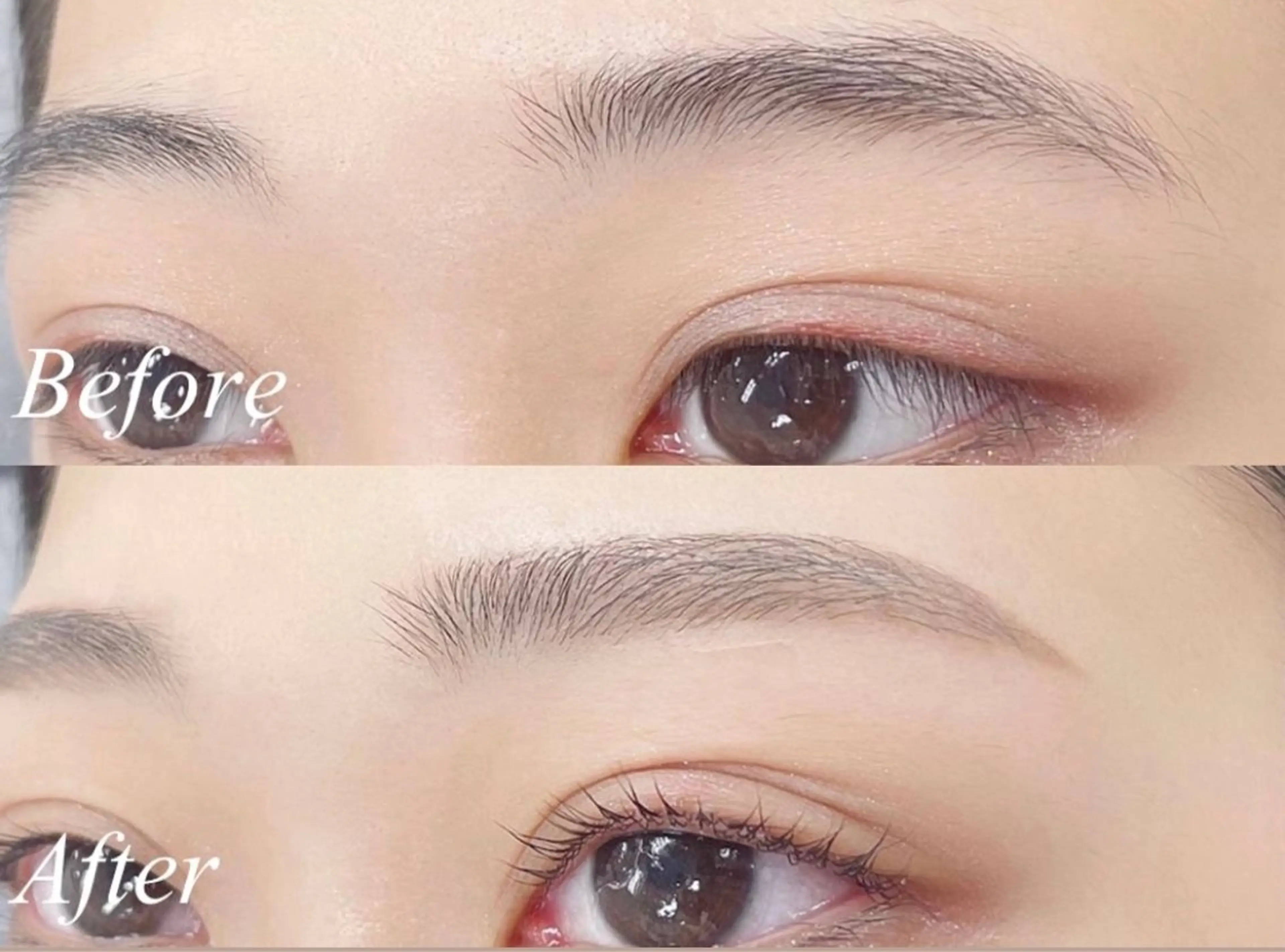 学割U24🧑🎓《黄金比✕最新トレンド💠》美眉アイブロウWAX(メイク込)¥3600の写真