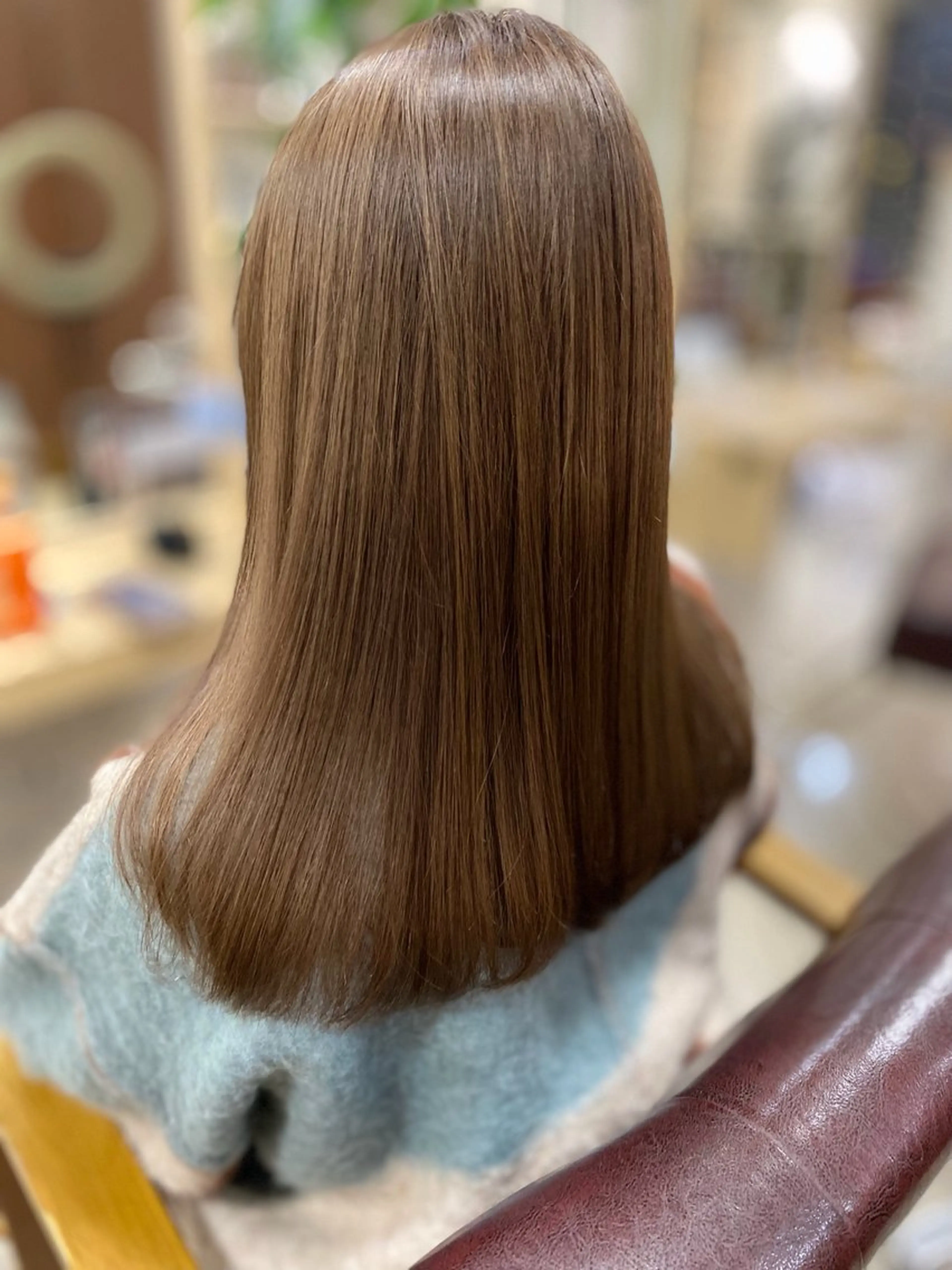 ミディアム カット ヘアカラー 🎀髪質改善🎀 Olive南森町のヘアスタイル